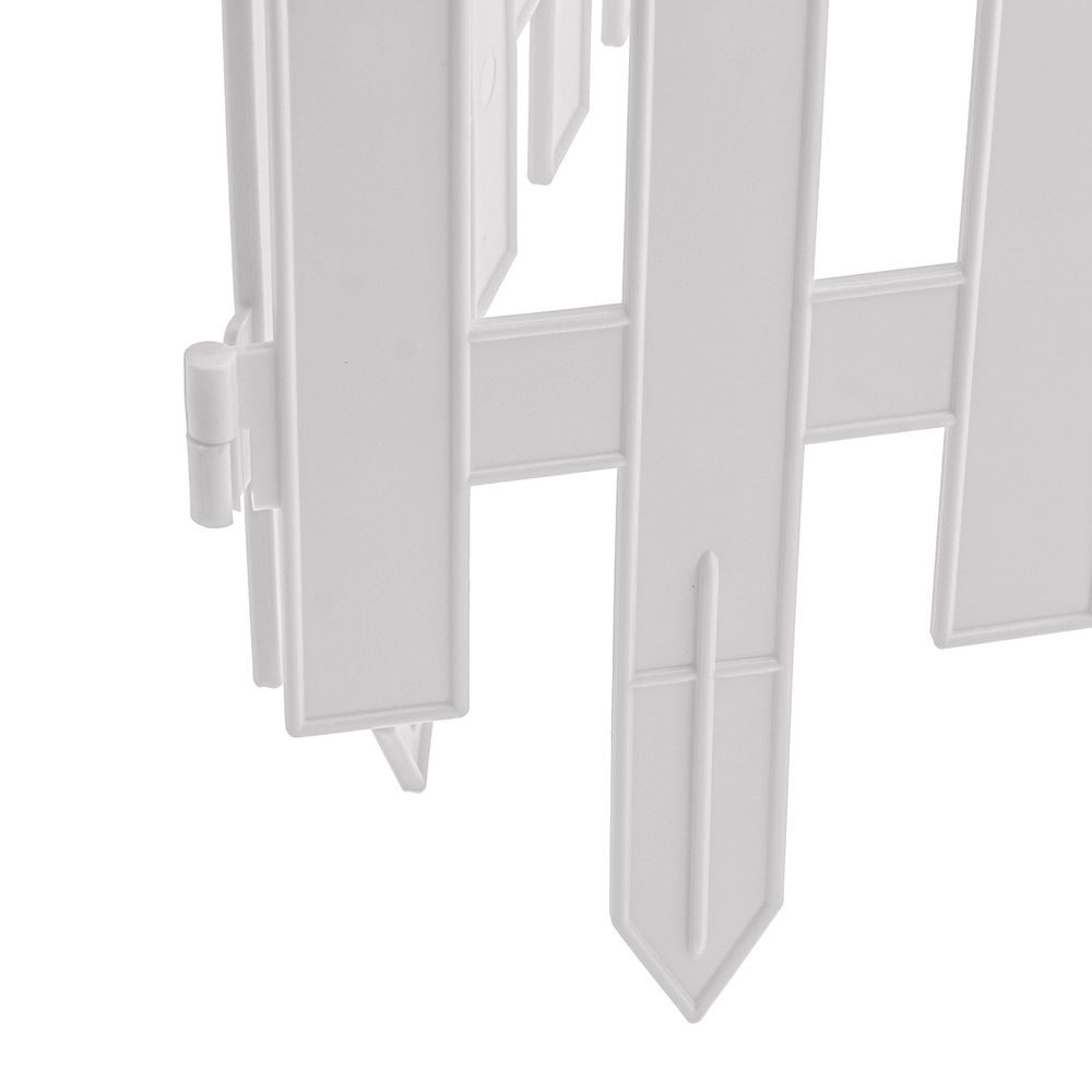 Забор декоративный Винтаж, 28 х 300 см, белый, Palisad (65011)