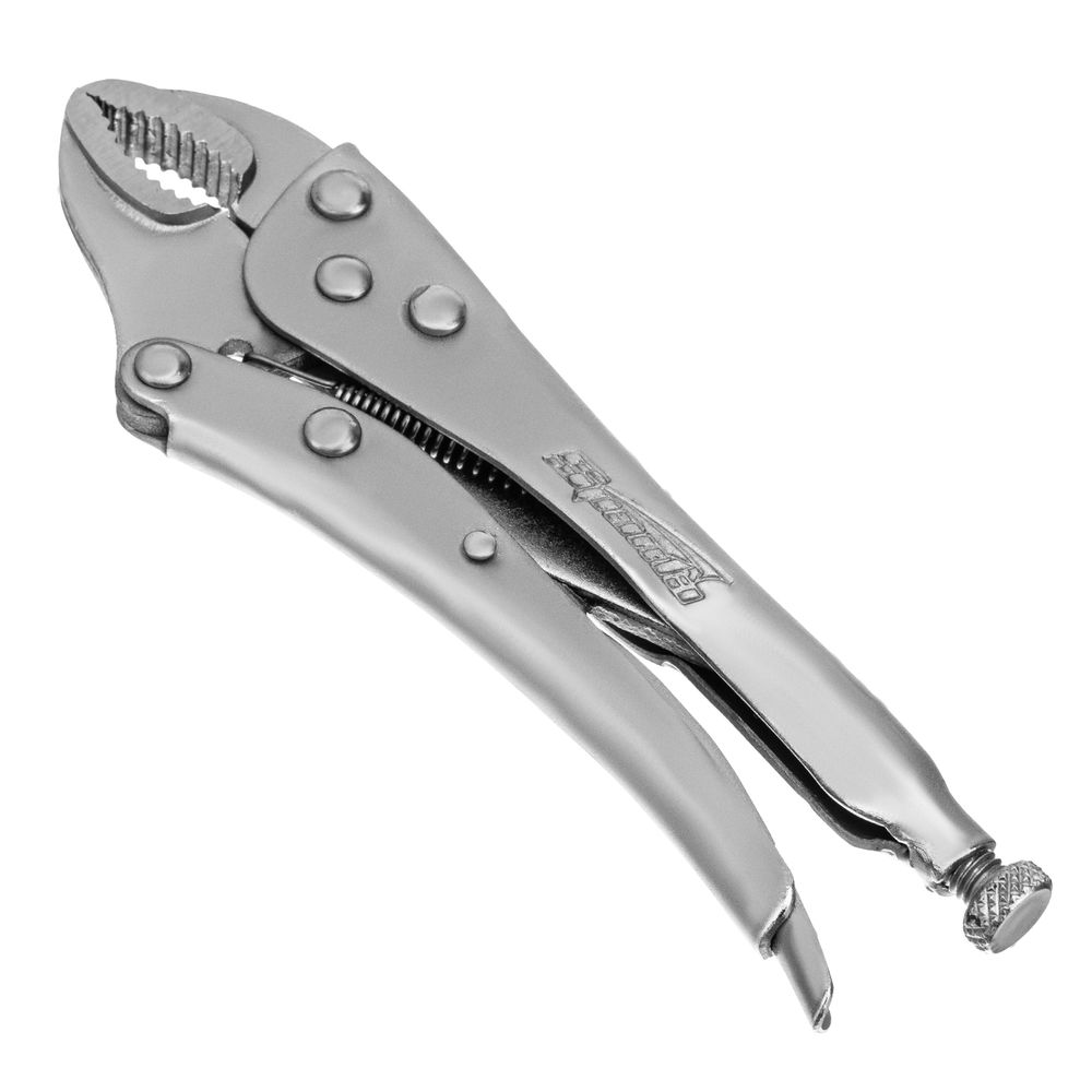 Зажим ручной, 180 мм, полукруглый захват Sparta (184205)