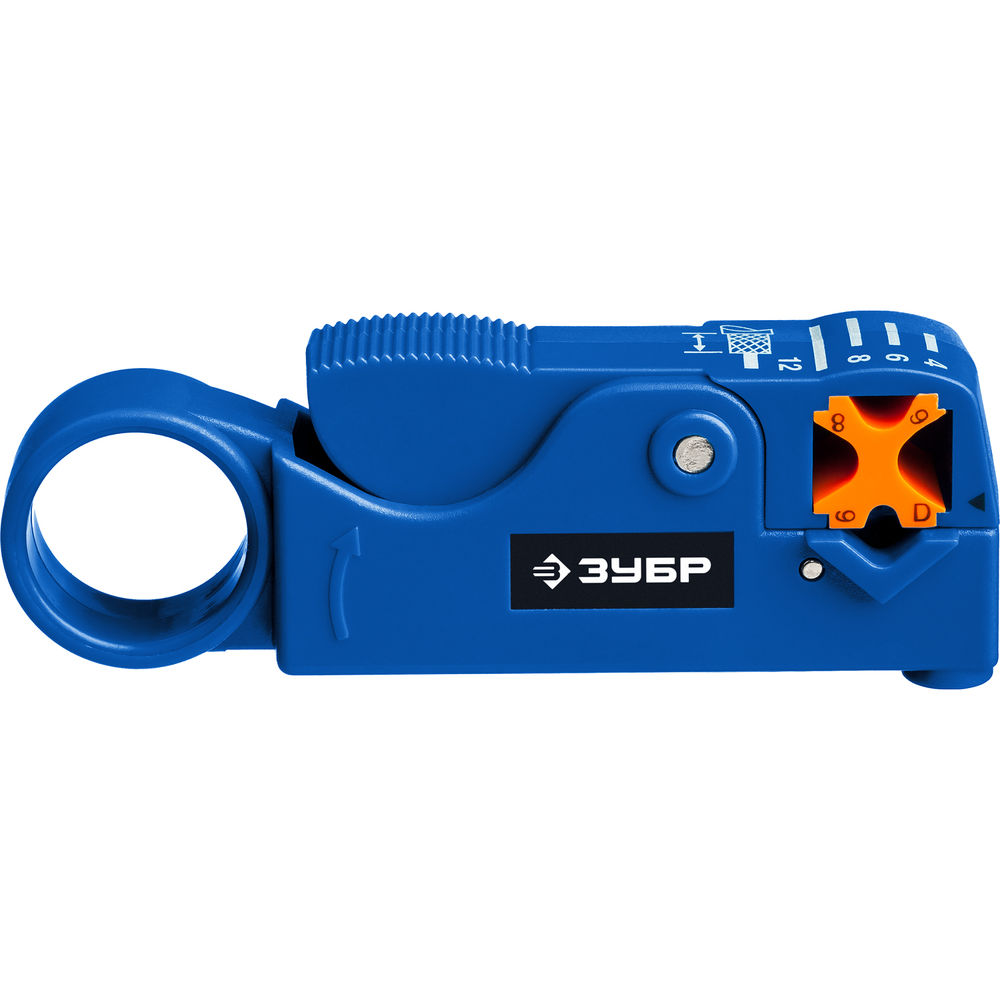 Стриппер коаксиальных кабелей COAX-3 (RG58, RG59, RG62) ЗУБР Профессионал 22657