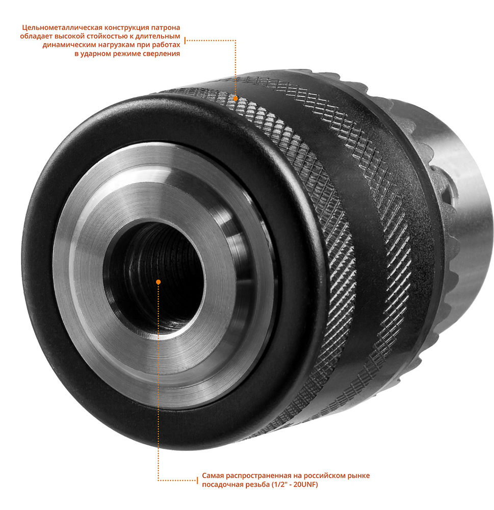 Переходник SDS+ набор ударный ключевой патрон ЗУБР 29081-H3