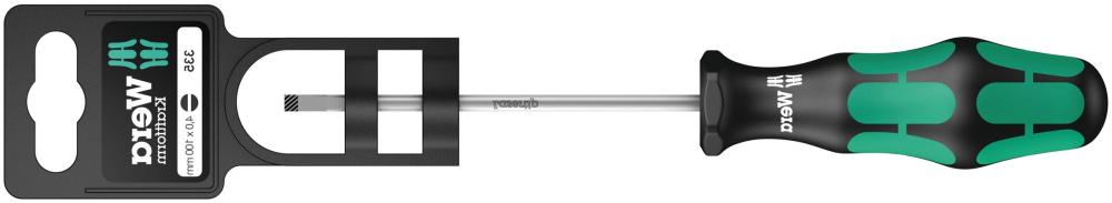 Отвёртка шлицевая 0.8 x 4 x 100 мм SL SB серия 335 Wera WE-100043