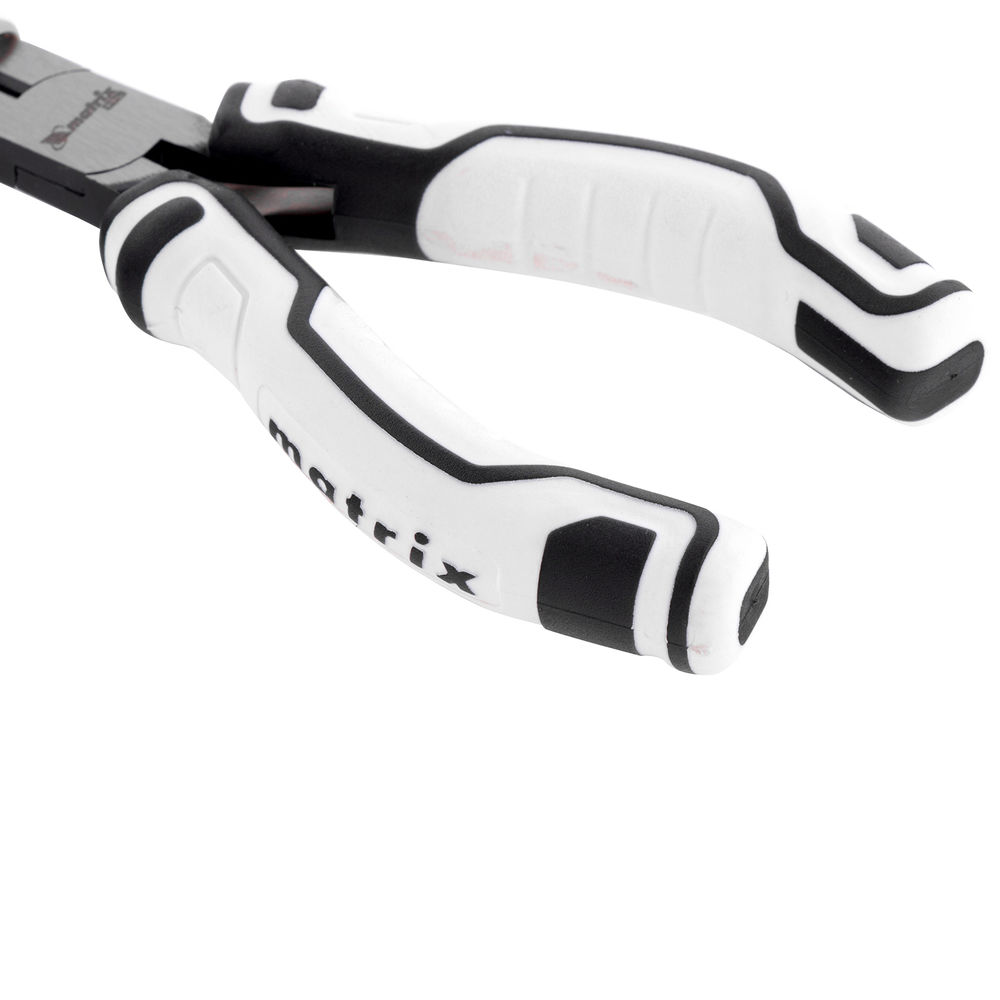 Длинногубцы Mini, 125 мм, прямые, авторазжим, Pro Matrix (17830)