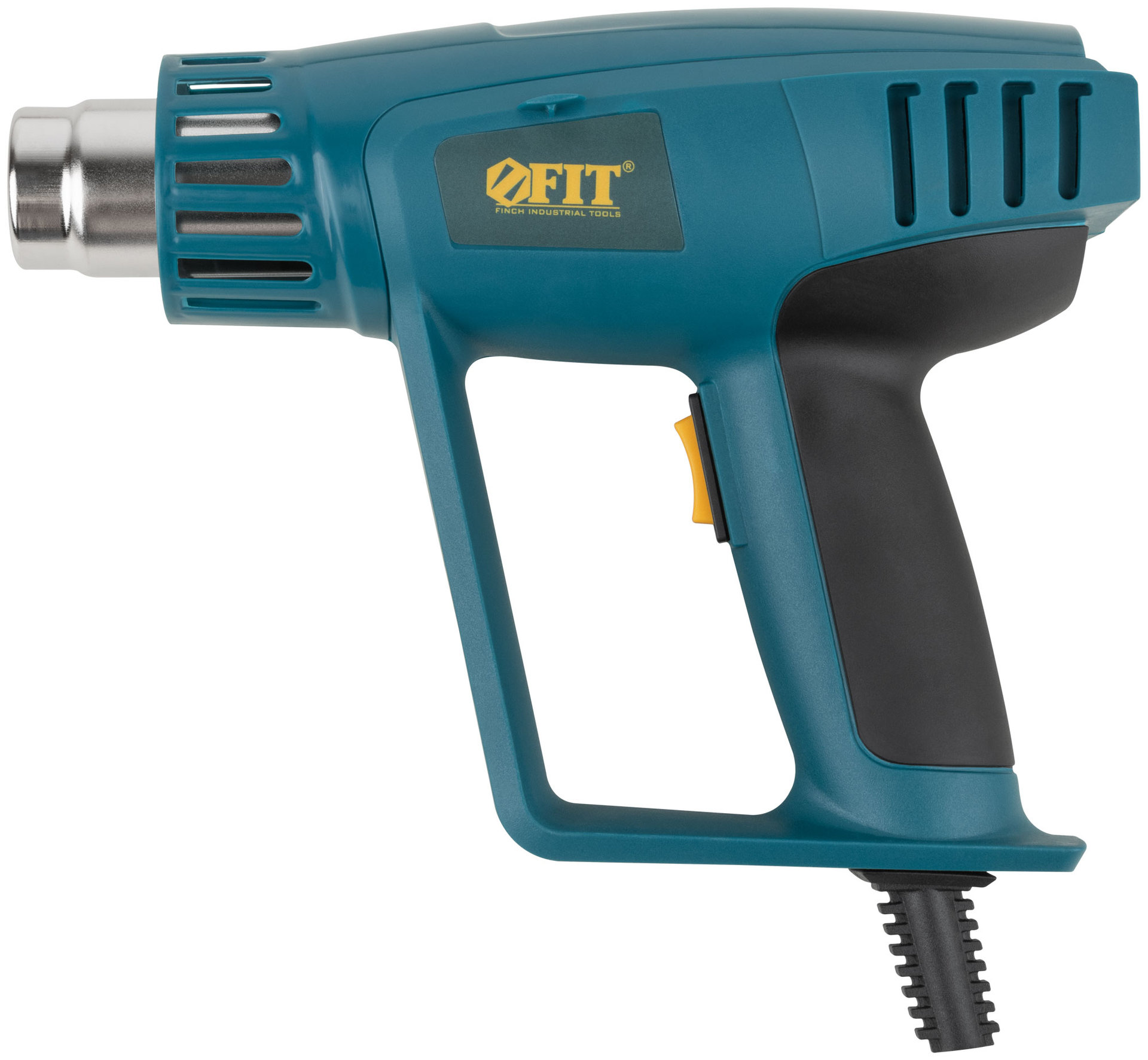 Фен технический 2000 Вт; 250/500 °C; 250/550 л/мин; рез. накл.; кейс (80608)