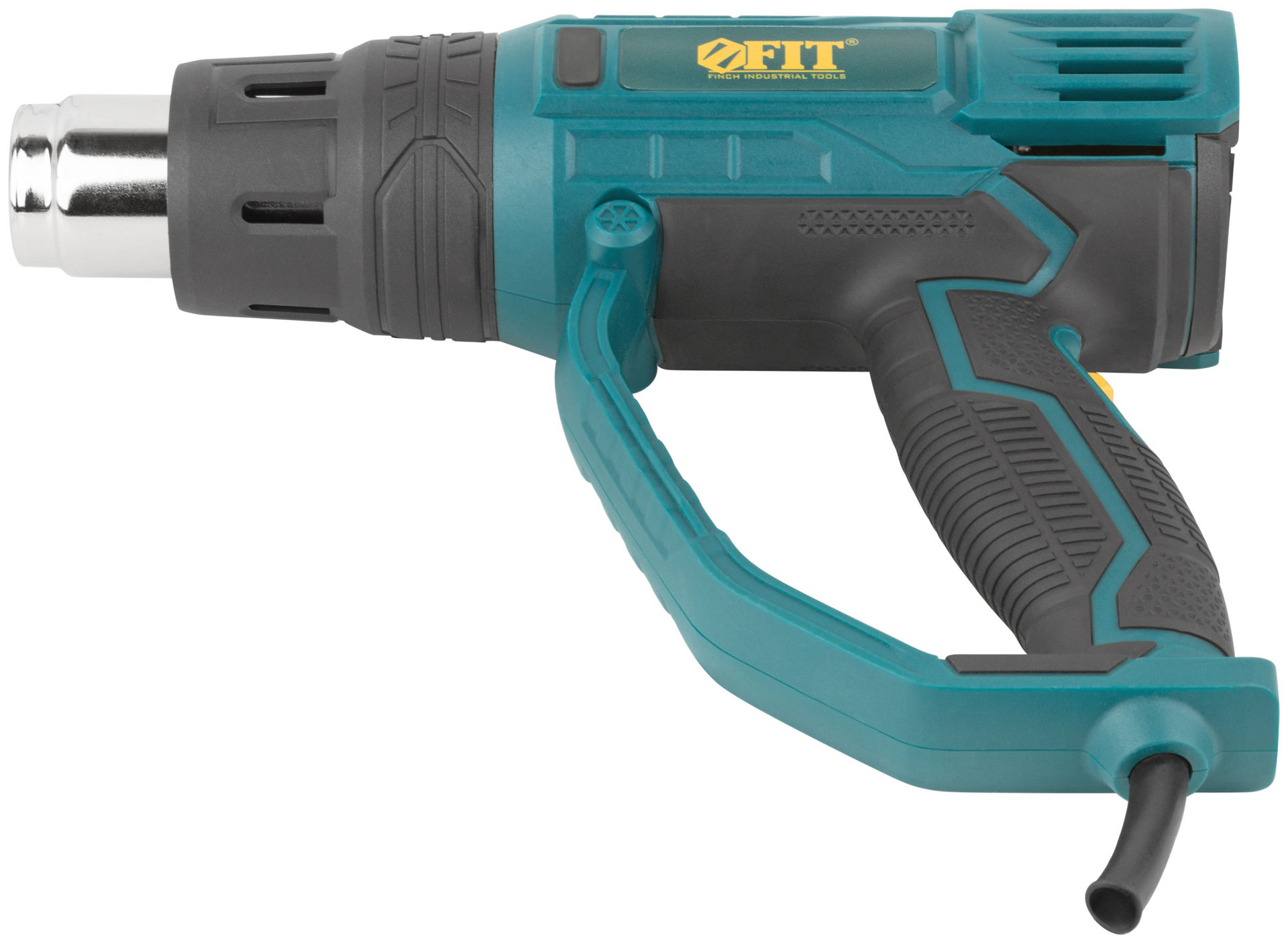 Фен технический 2000 Вт; 350/600 °C; 300/500 л/мин; рез. накл.; коробка (80612)