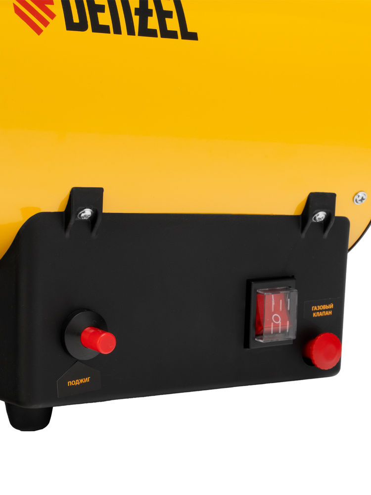 Газовая тепловая пушка GHG-10, 10 кВт, 300 м3/ч, пропан-бутан Denzel (96476)