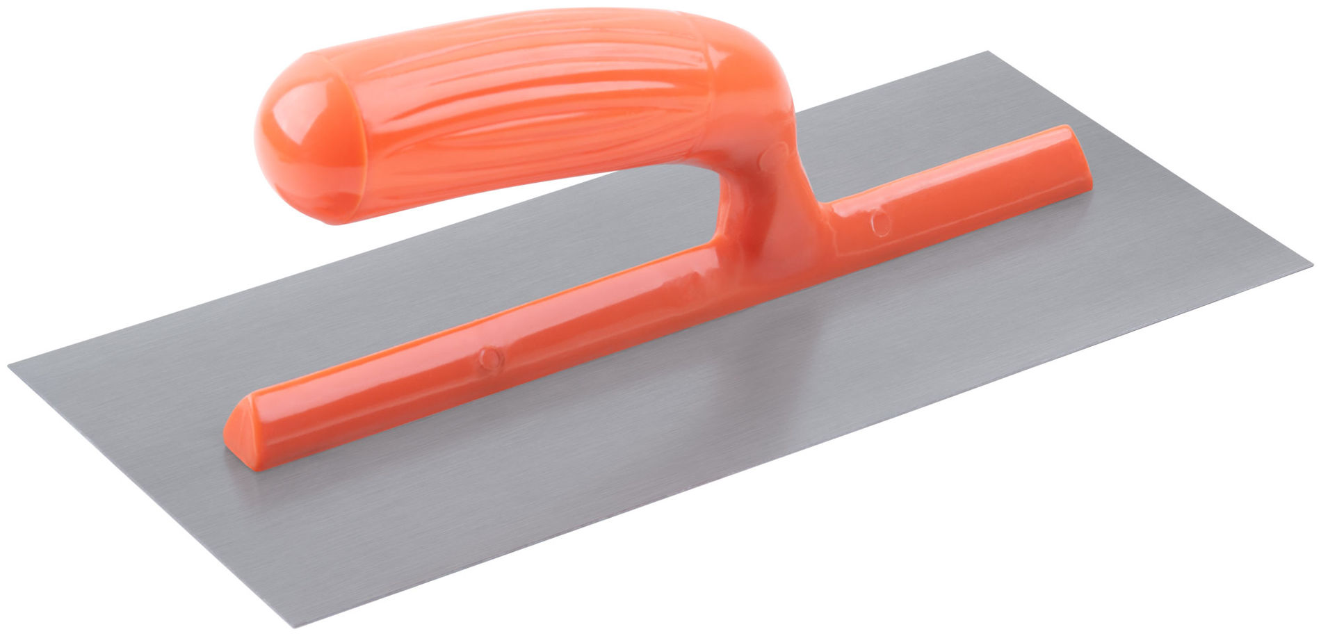 Гладилка стальная с пластиковой ручкой, 280х130 мм, плоская (05135)