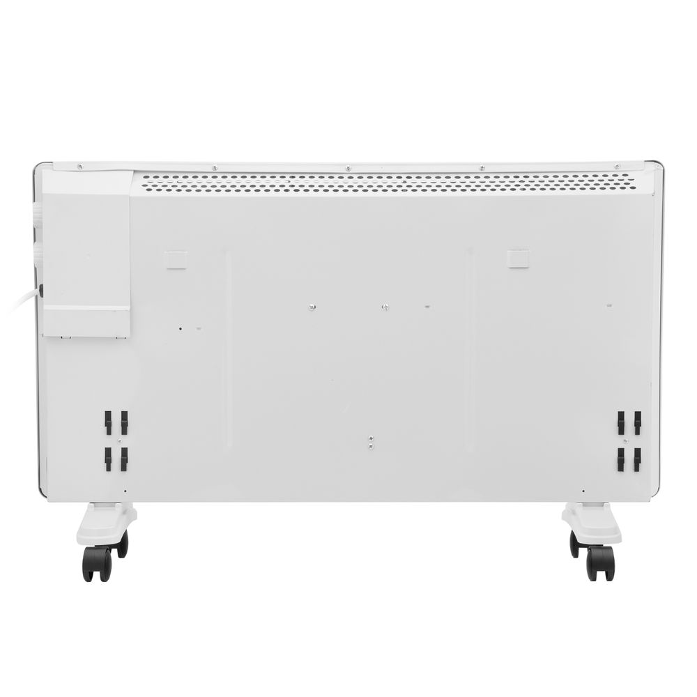 Конвектор электрический CH-2000, 2000 Вт, X-образный нагреватель, термостат, колеса MTX (98107)