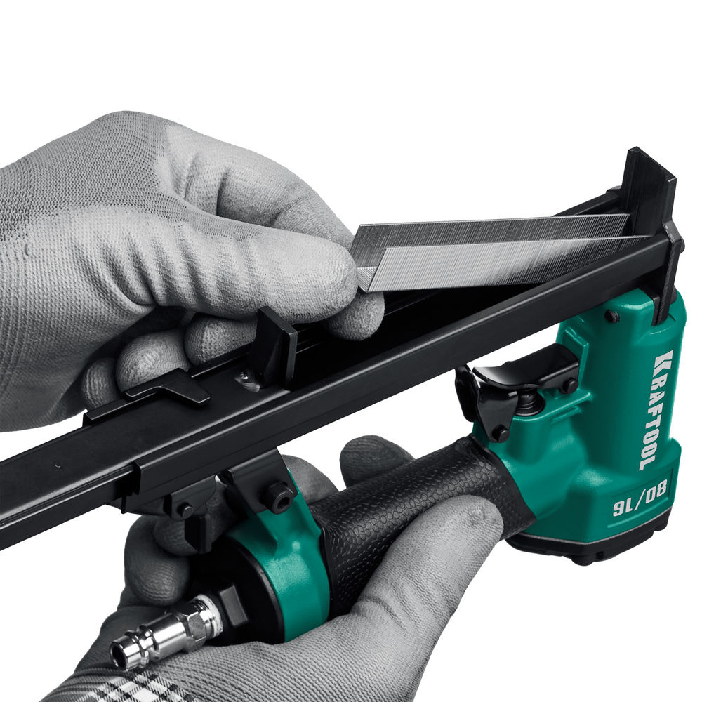 Пневматический степлер для скоб 21Ga тип 80 (6–16 мм), 80/16 KRAFTOOL 31960