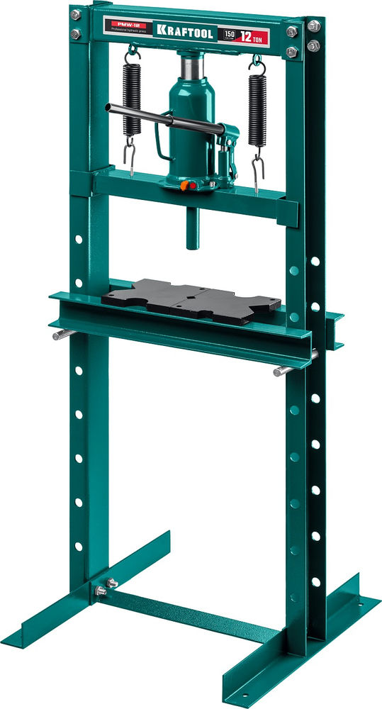 Гидравлический пресс с домкратом и возвратными пружинами PMW-12, 12 т KRAFTOOL 43470-12