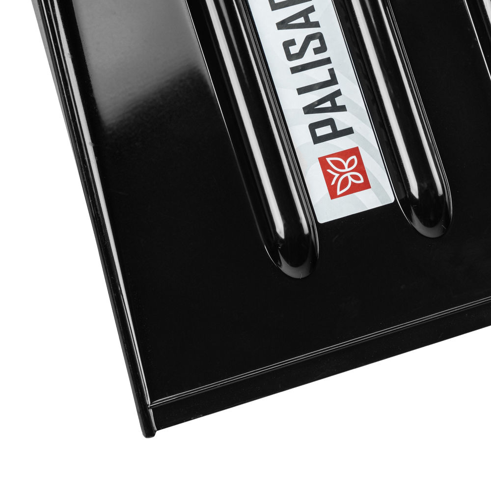 Лопата для уборки снега, поликарбонат, 460х400х1370 мм, стальной черенок, BASE Palisad (61644)