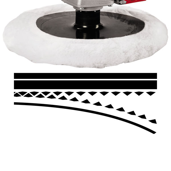 Машина полировальная аккумуляторная Einhell PXC CE-CP 18/180 Li E, 18В,BL,500-3000/мин,оснастка,б.АК (2093320)