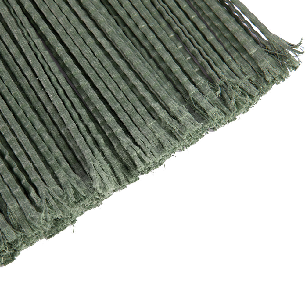 Метла полипропиленовая, 270 х 260 мм, плоская распушенная, без черенка, Сибртех (63207)