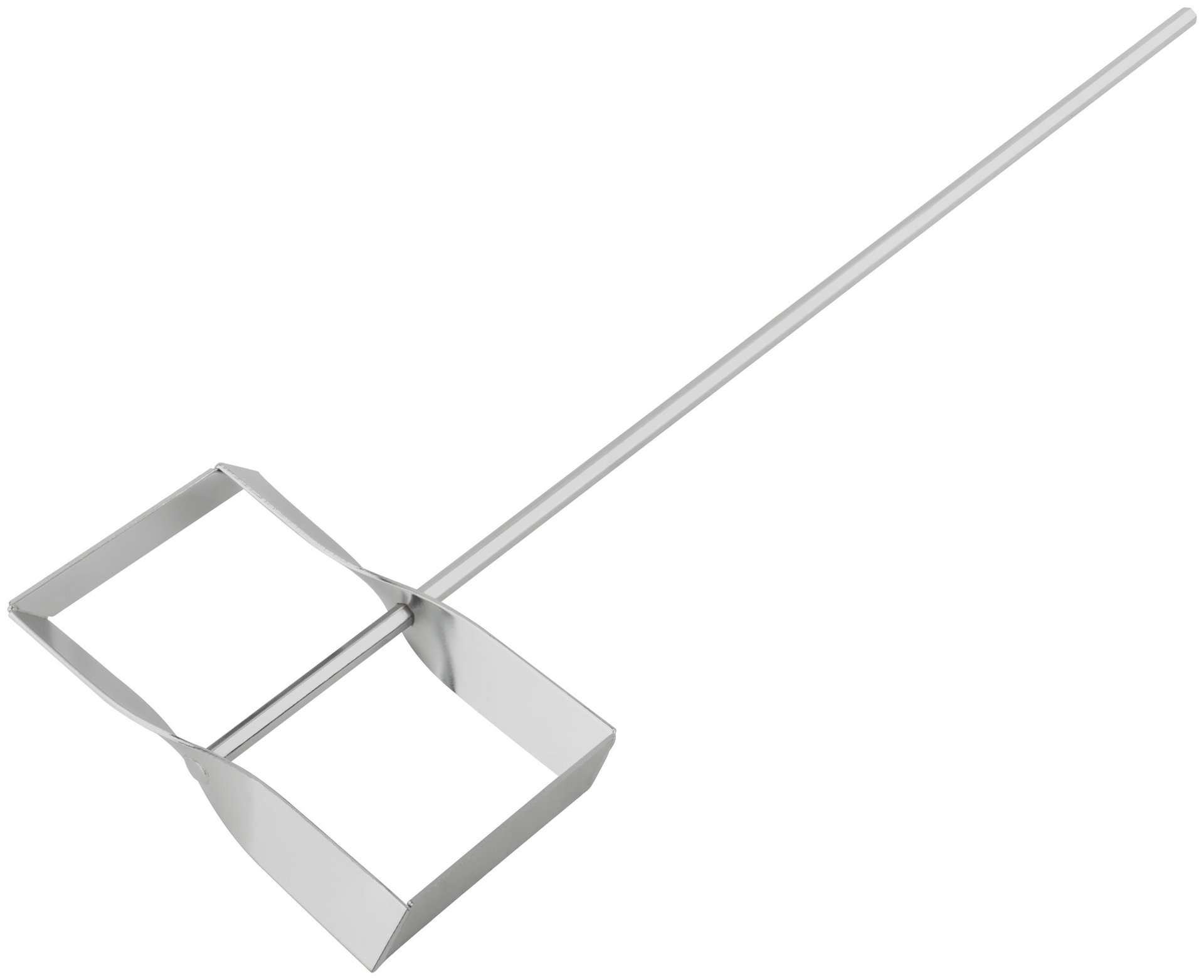 Миксер для строительных смесей оцинкованный усиленный Профи 212х600 мм (04276)