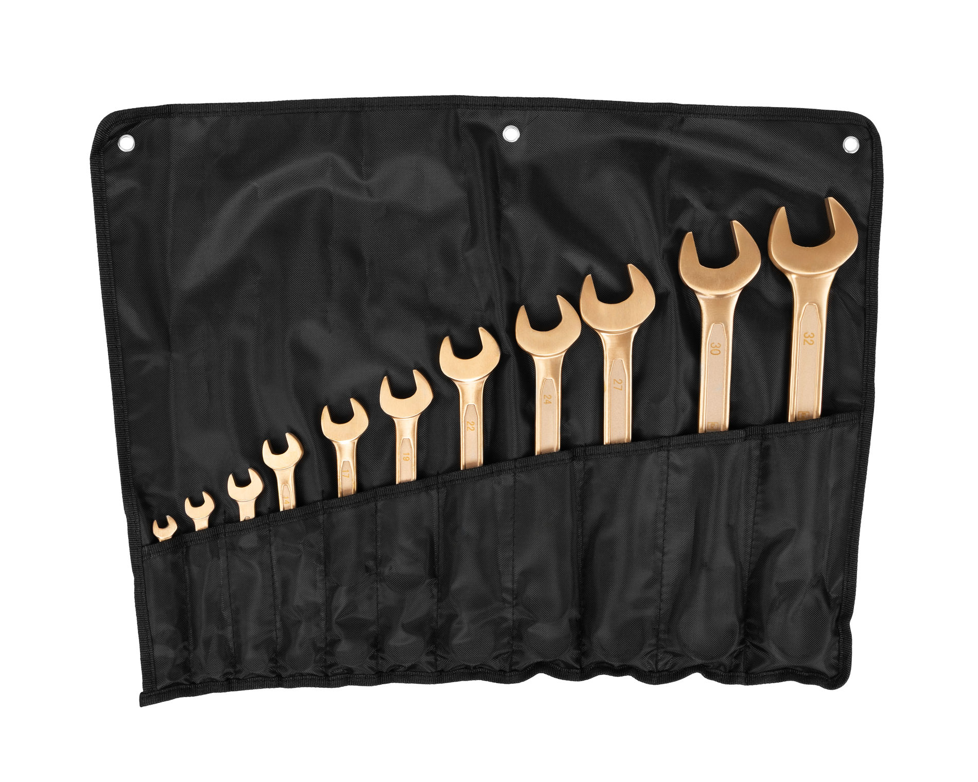 Набор ключей гаечных комбинированных искробезопасных (8-32) BeCu № B-11, HORTZ