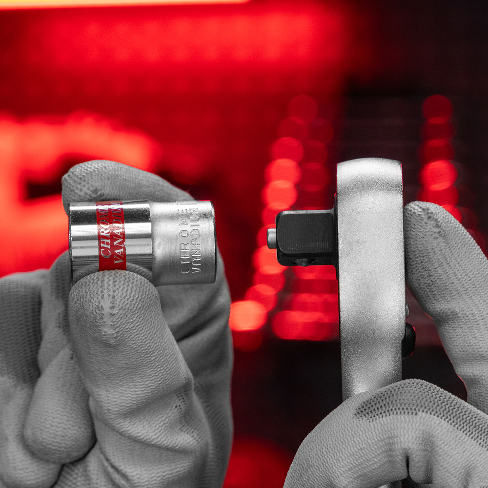 Набор торцевых головок 1/2, 6 гранные, CrV, 10-22мм, 10 штук Matrix