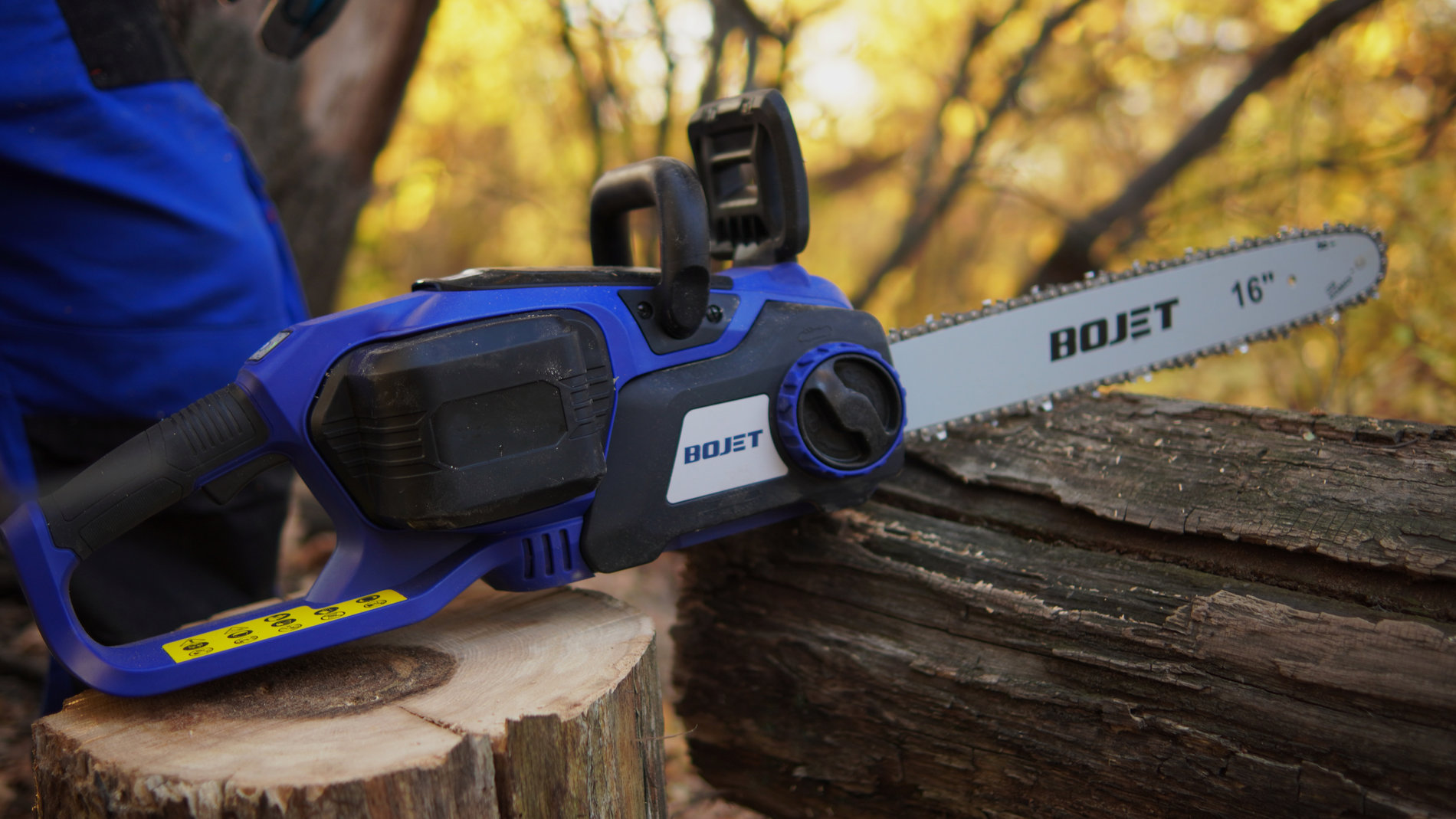 Пила цепная аккумуляторная, 58В, бесщеточный мотор, 40 см (16), 1х5 Ач, ЗУ