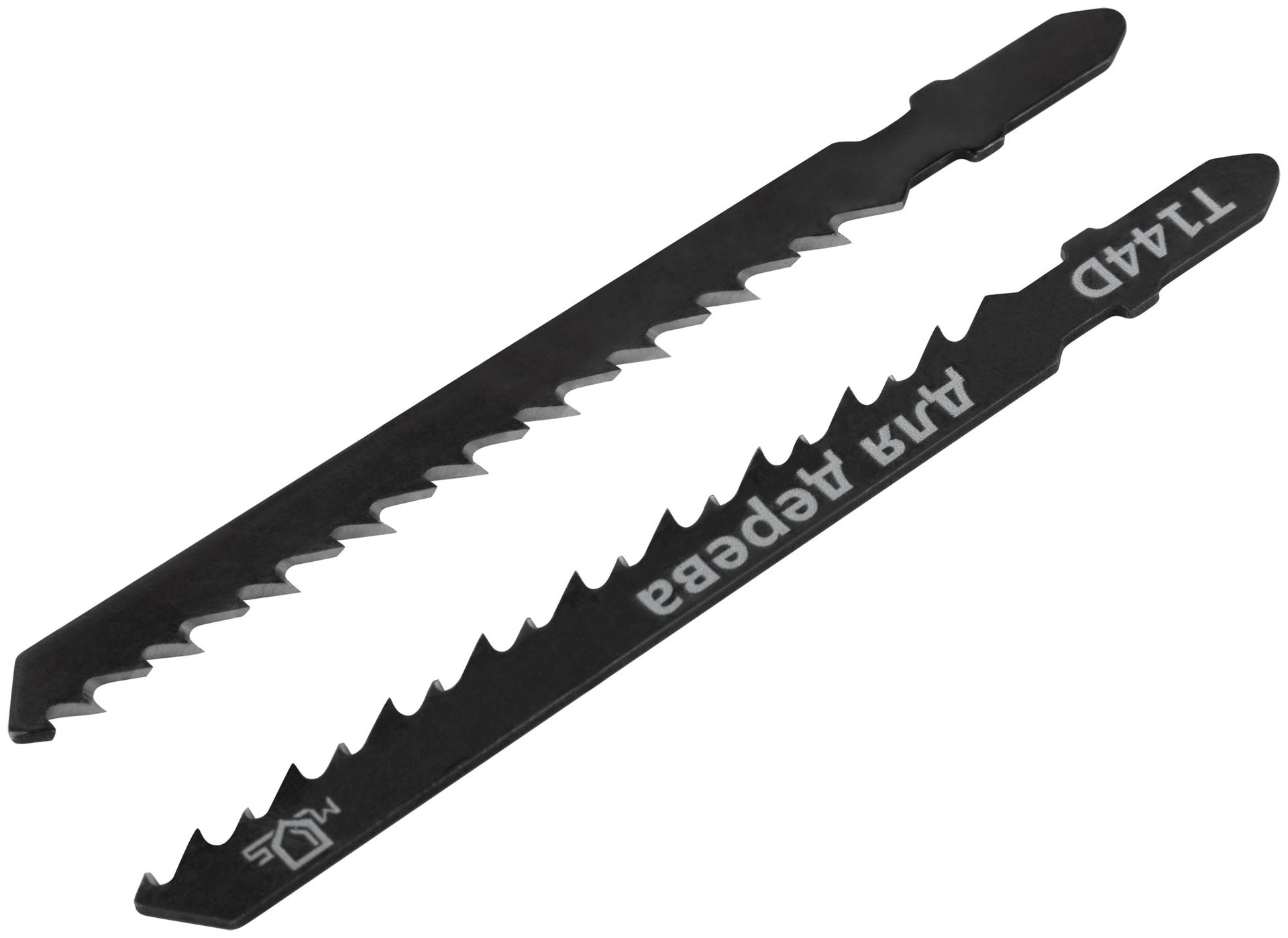 Полотна для эл. лобзика, Т144D, по дереву, HCS, 100 мм, 2 шт. (40813М)