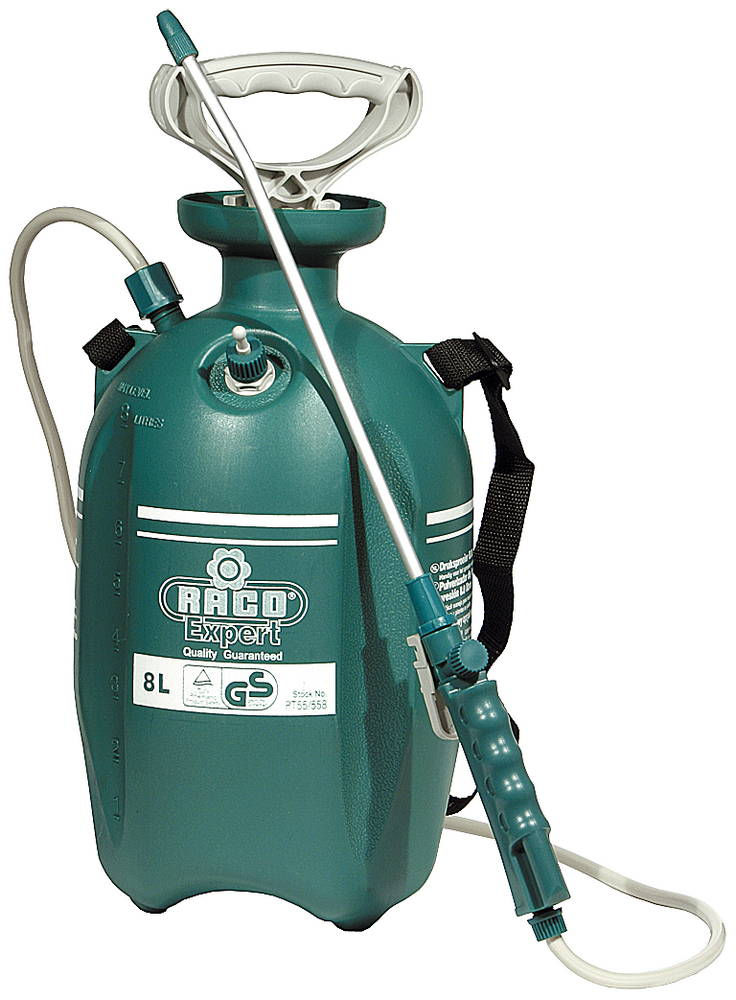 Переносной опрыскиватель T558 8 л, с широкой горловиной, с клапаном сброса давления RACO 4240-55/558