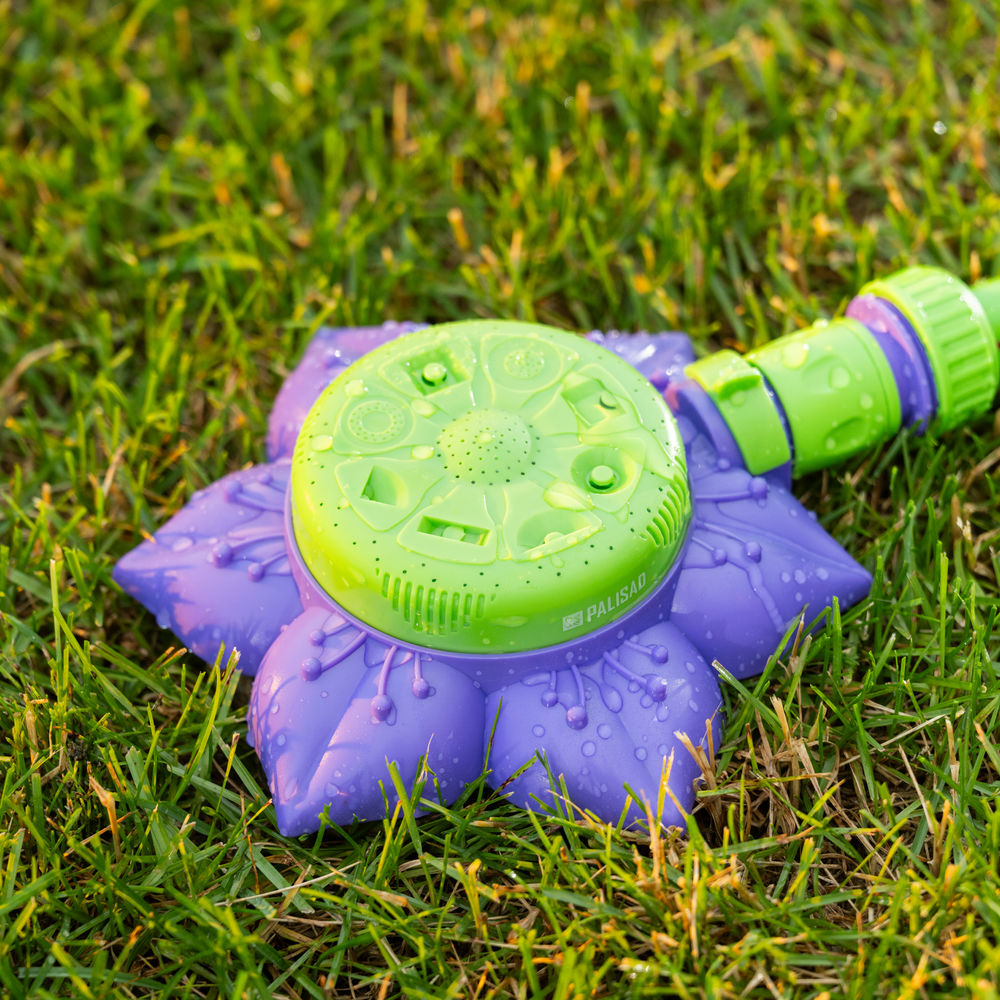 Распылитель-дождеватель, 8 режимов полива, на подставке, с регулировкой Palisad (65400)