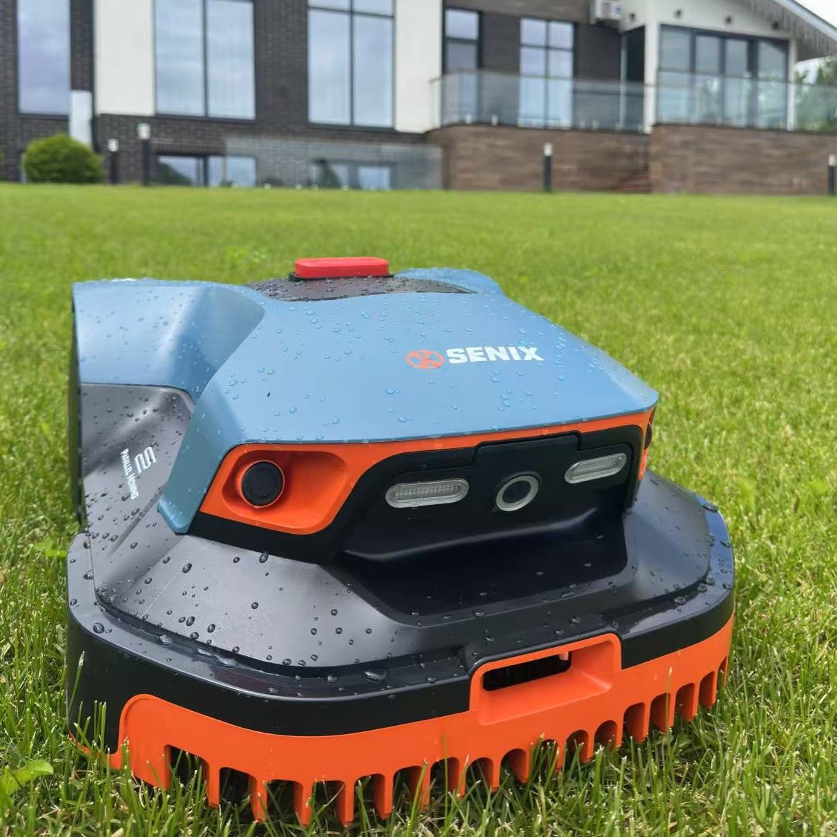 Робот газонокосилка GPS, 22.5 см, в комплекте 1 батарея 4.0Ач, Зарядная станция. X2 20В