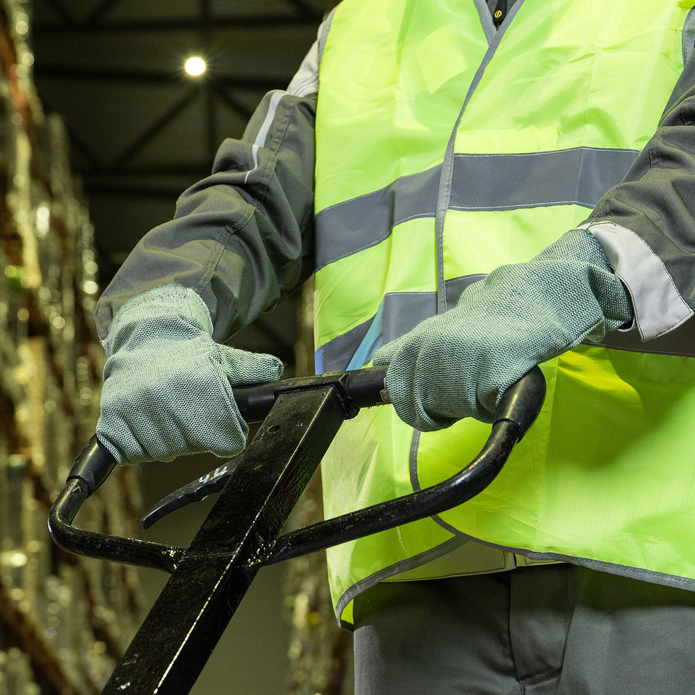 Рукавицы брезентовые огнеупорные, 1 размер Сибртех (68115)