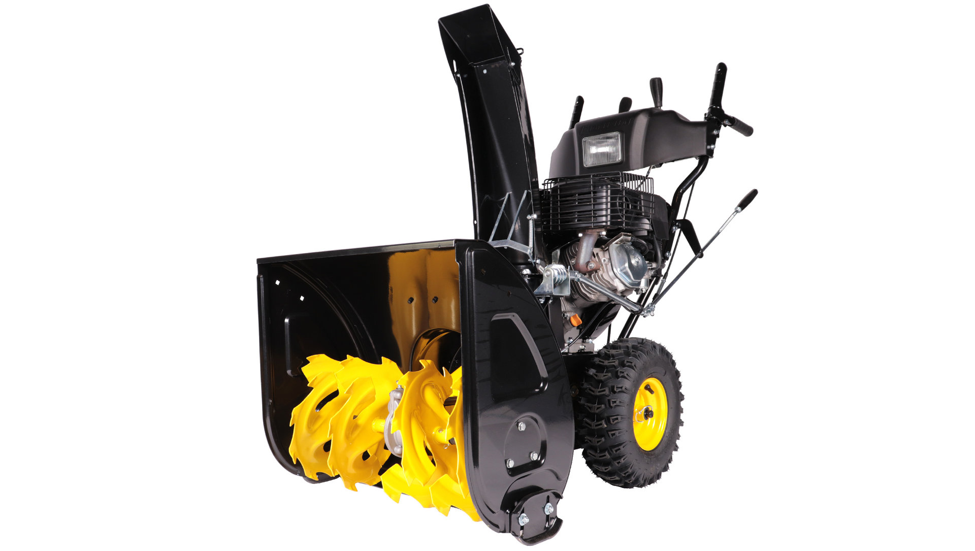 Снегоотбрасыватель CHAMPION ST861 (8лс 61см 6F/2R колеса 6л 85кг эл.стартер,фара, обогрев) (ST861)