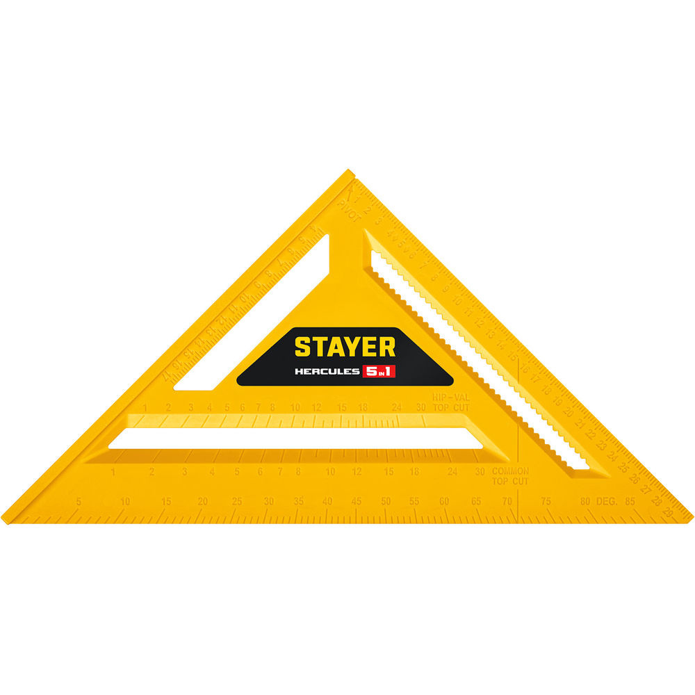 Угольник кровельный пластиковый 305 мм, 5-в-1, универсальный STAYER 34522-30