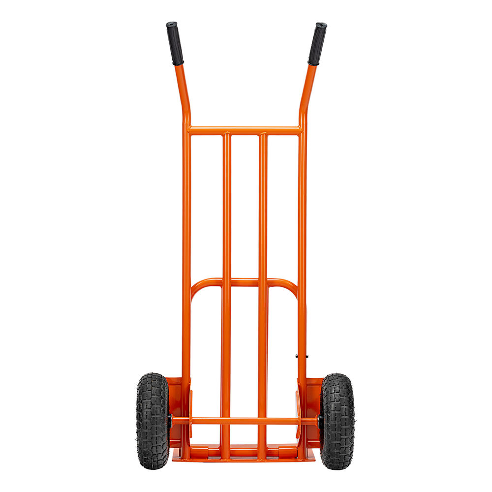 Тележка ручная 2-х колесная, усиленная, г/п 250кг, откидная платформа 530х400мм Сибртех