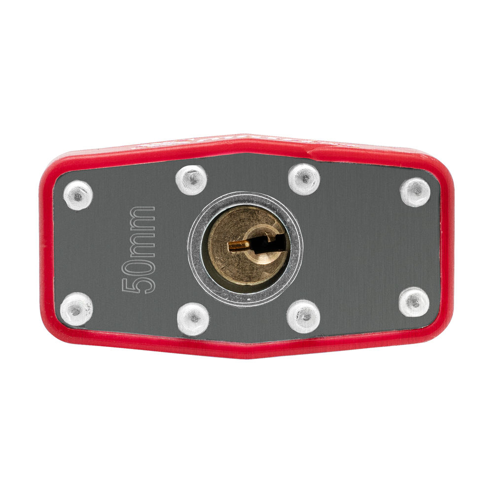 Замок навесной, 50 мм, удлиненная дужка Matrix (91809)