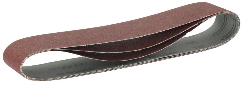 Лента шлифовальная 50х686 мм, P80, для точила ЗТШМ-150/686, 3 шт, серия МАСТЕР ЗУБР 35546-080