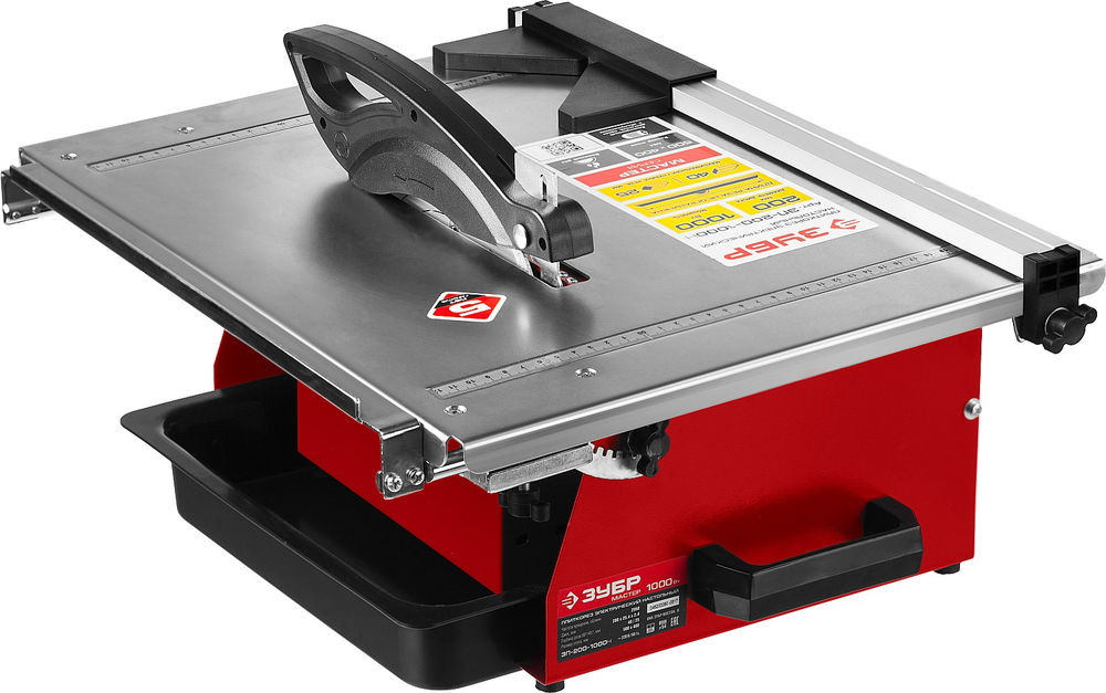 Плиткорез электрический настольный d 200 мм, 1000 Вт ЗУБР ЭП-200-1000Н