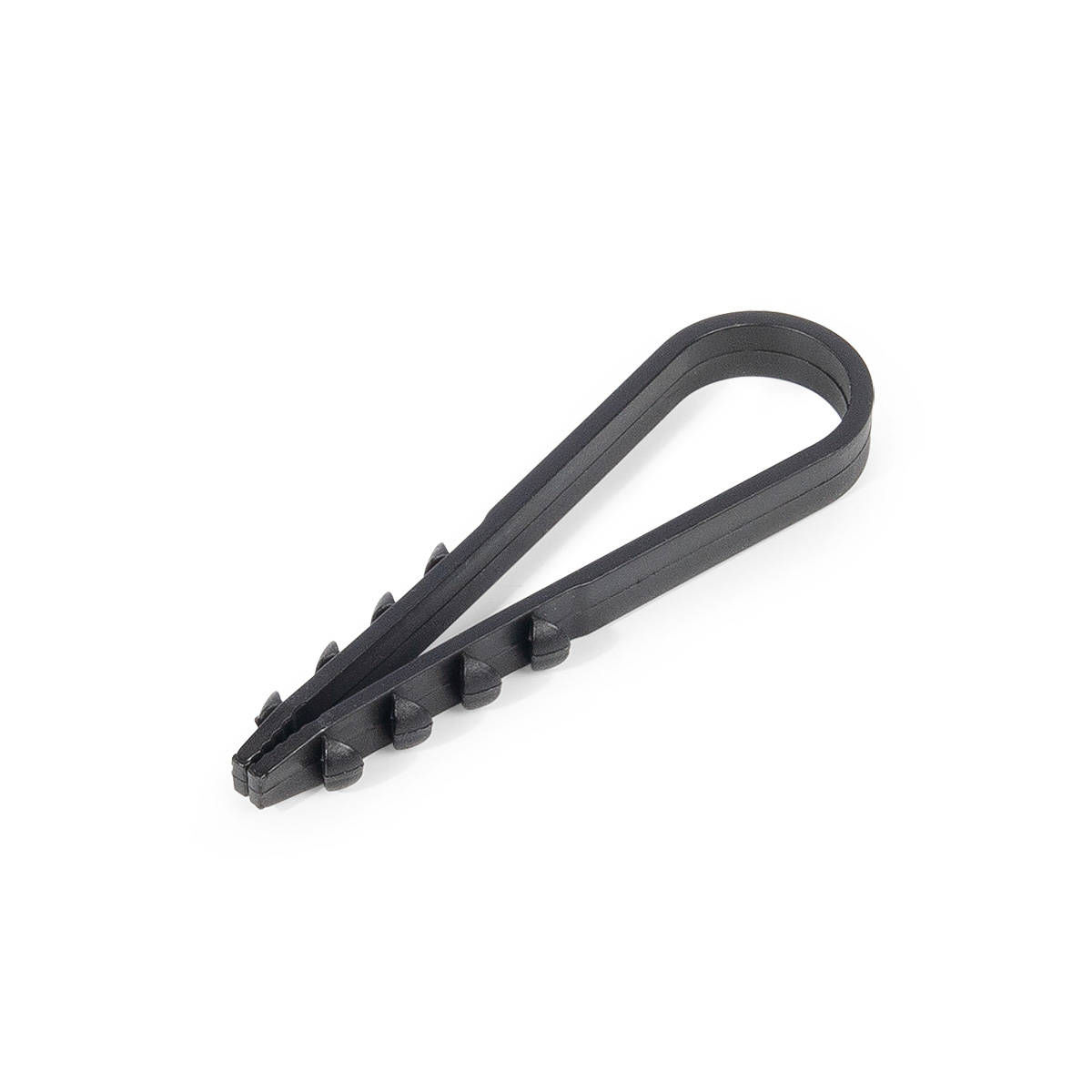 Дюбель-хомут ДХ 11–18 (черн) (100шт) (Fortisflex) (59565)