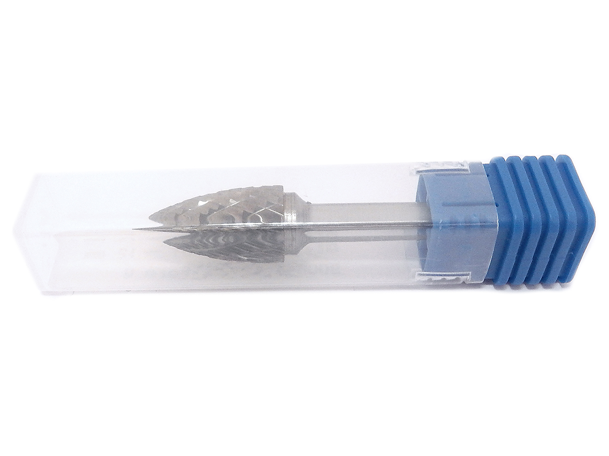 Борфреза параболическая с заостренным концом 12x25x69 мм, VHM, DC, форма G (серия 900645) GARWIN INDUSTRIAL 900645-122569