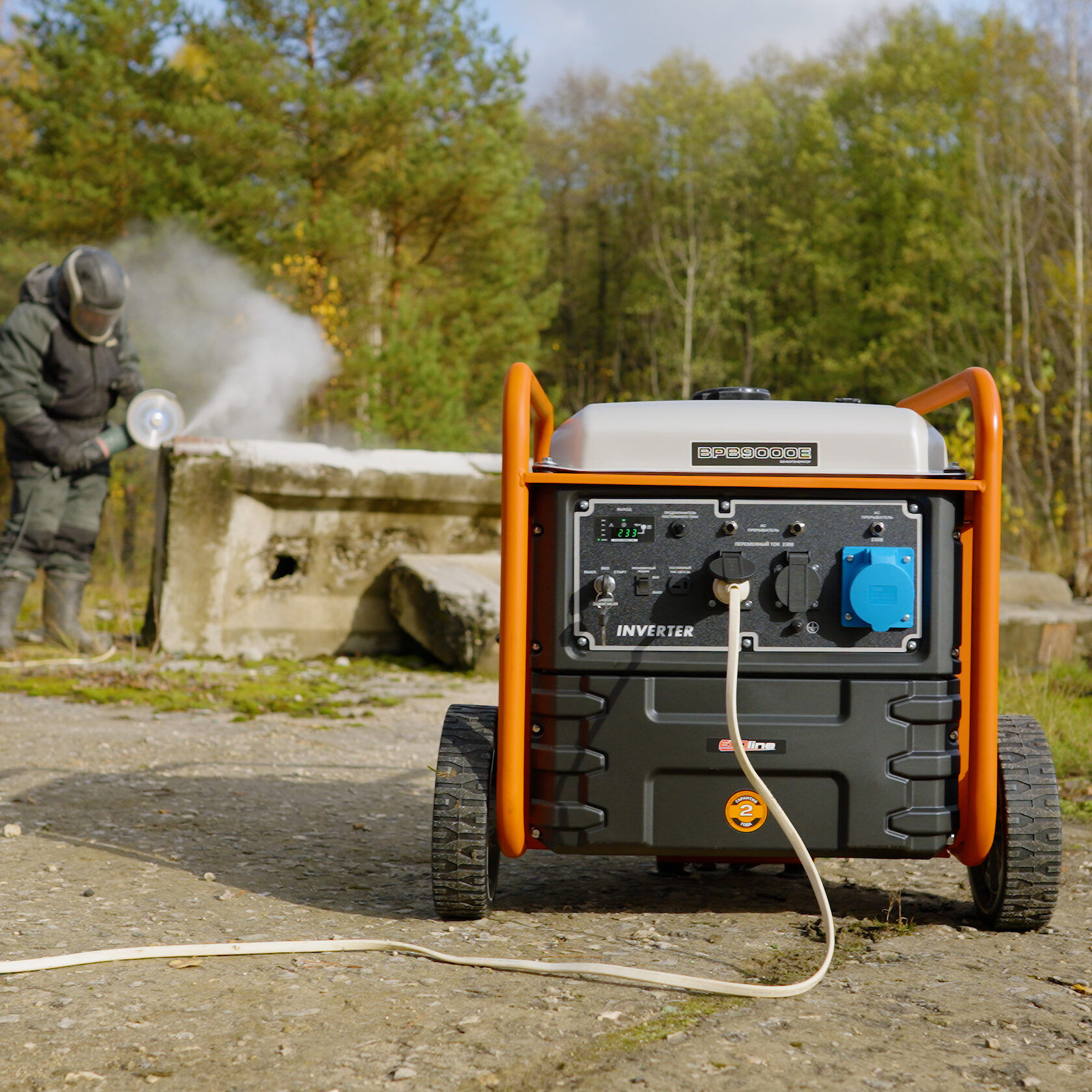 Генератор бензиновый инверторный EVOline BPB 9000 E (произведено Zongshen)