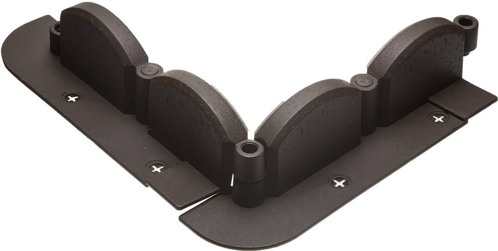 Декоративный бордюр Волна, 9 х 256 см, коричневый GRINDA 422229