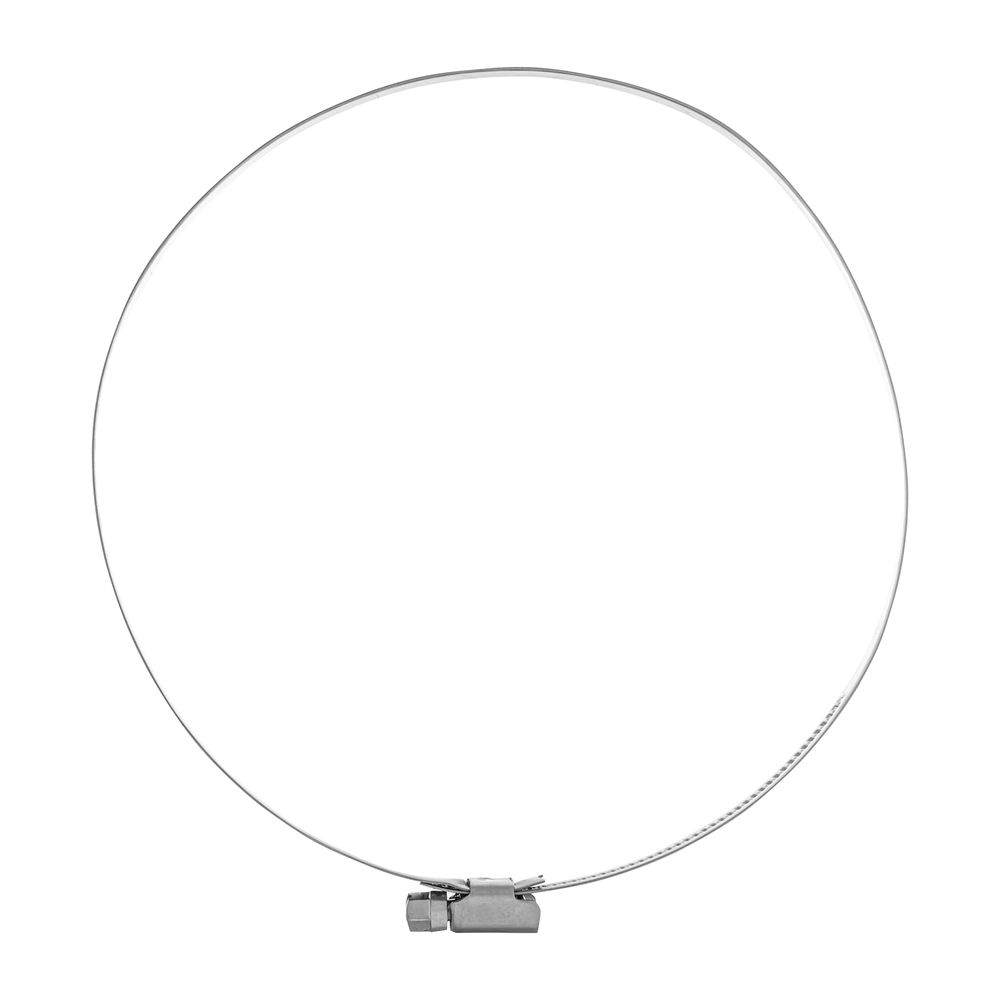 Хомуты нержавеющая сталь, Стандартное болтовое крепление 140-160 мм, 25 штук в упаковке, ширина 9 мм Сибртех (47593)