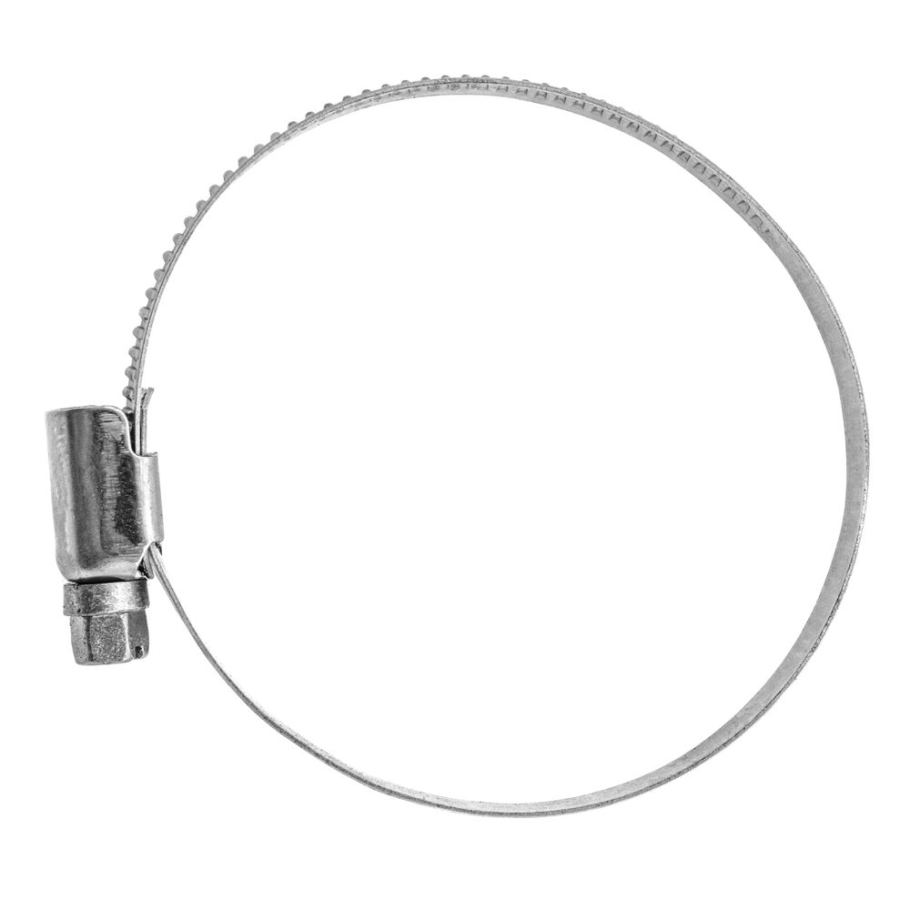 Хомуты нержавеющая сталь, Стандартное болтовое крепление 50-70 мм, 50 штук в упаковке, ширина 9 мм Сибртех (47584)