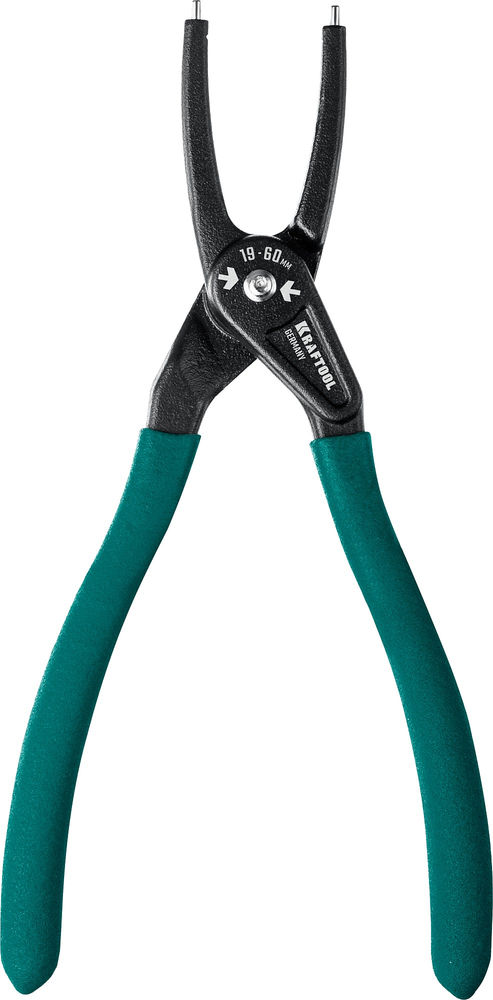 Съемник стопорных колец 180 мм, прямые губки, внутренний KRAFTOOL 22812-1