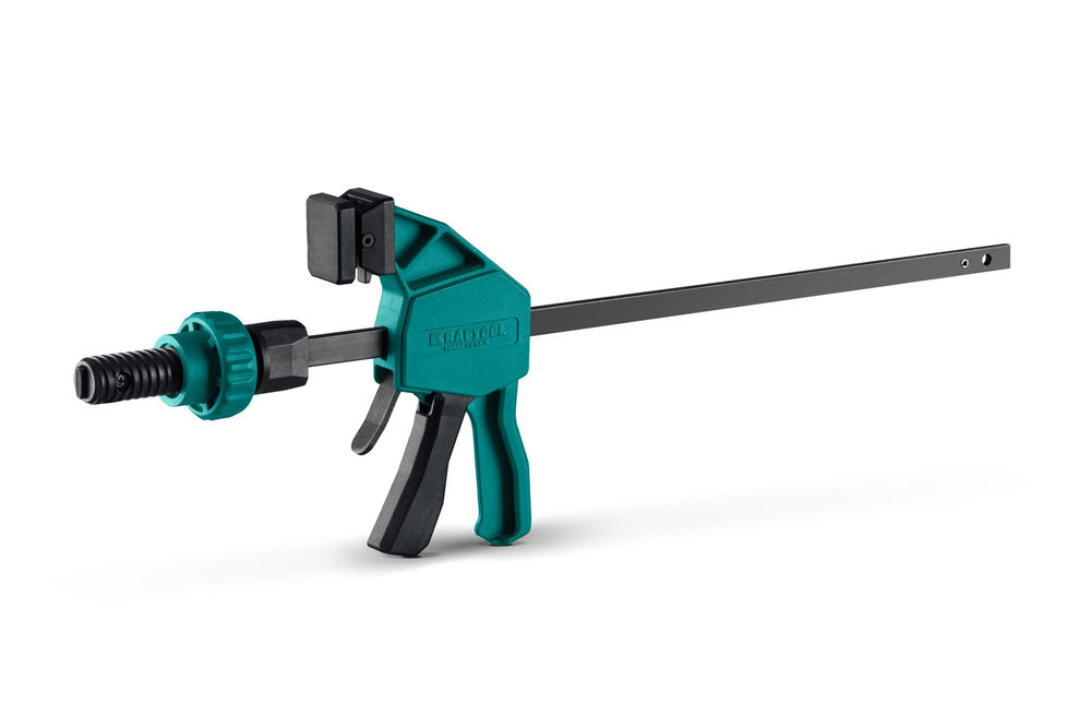 Вертикальная быстрозажимная струбцина пистолетного типа KRAFTFLEX GDH-300/60, в отверстия 20 мм KRAFTOOL 32801