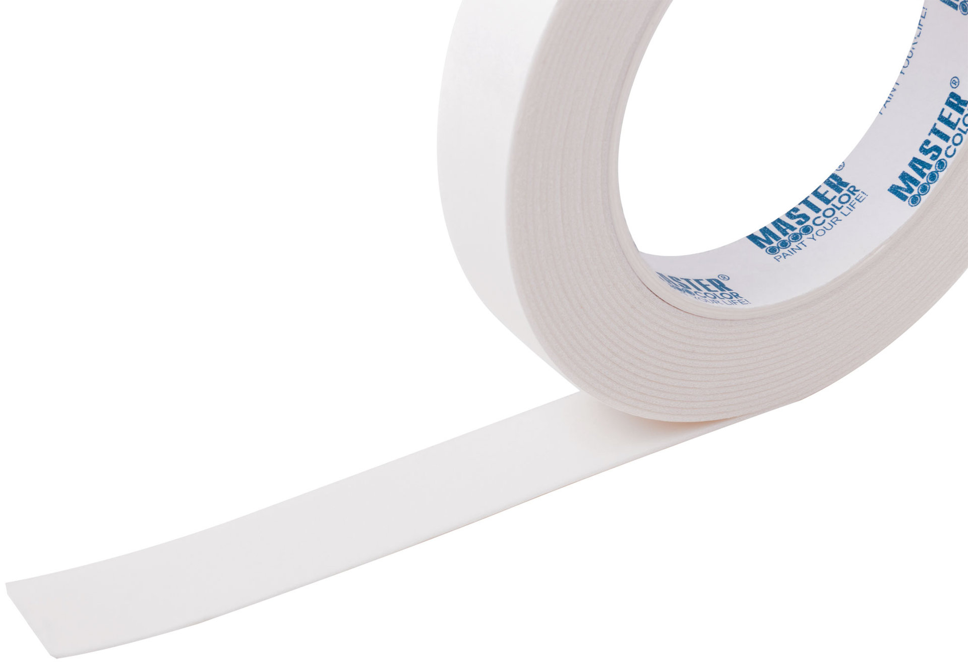 Лента клейкая двусторонняя для крепления зеркал Master Color Waterproof Power, 19 мм x 5 м, цвет белый (30-7192)