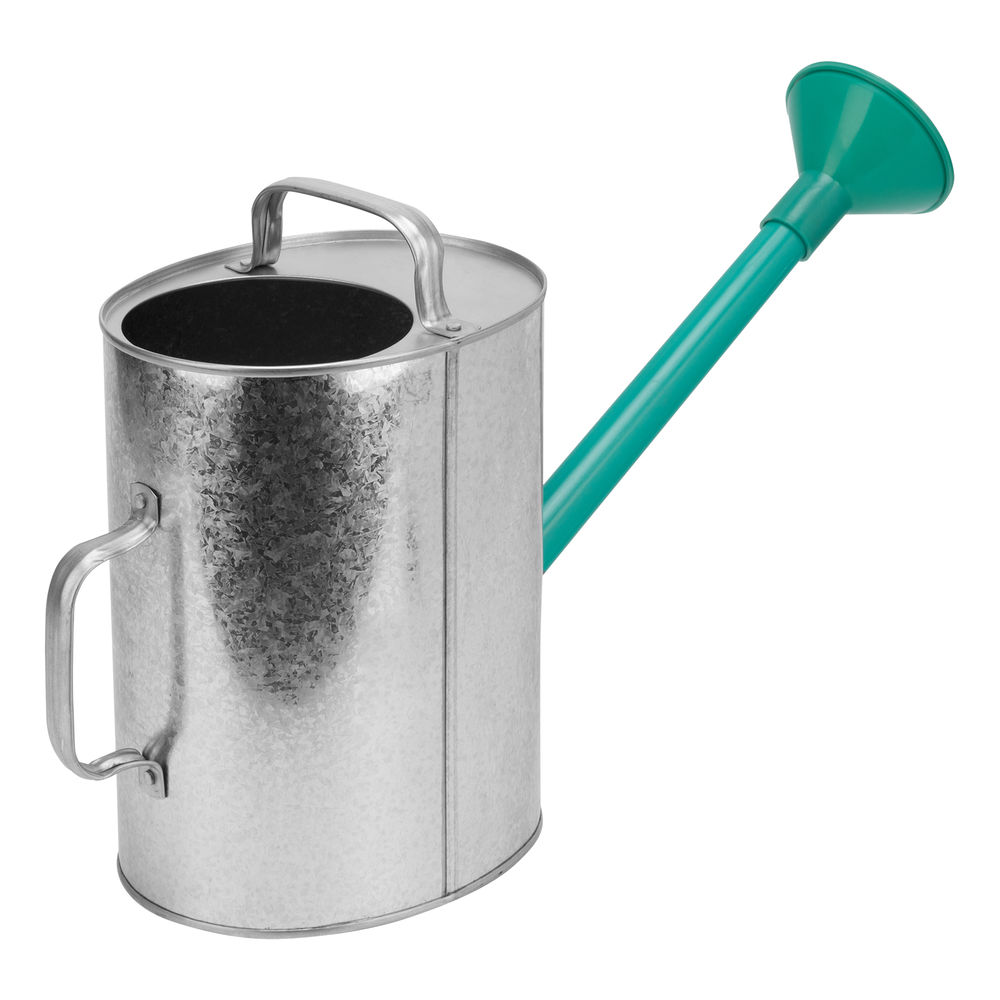 Лейка садовая, 10 л, оцинкованная Сибртех (67525)