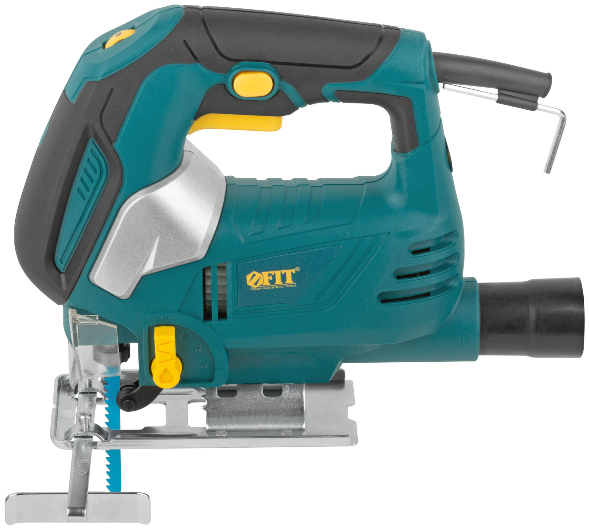 Лобзик 710 Вт; 0-3000 ход/мин; БзП; маятник; 80 мм; 2,1 кг; рез. накл.; коробка (80352)