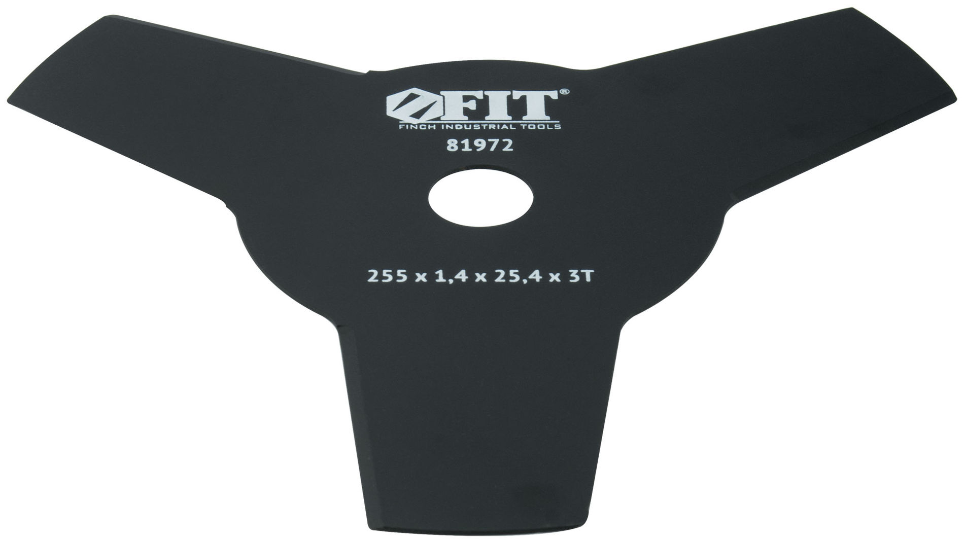 Нож для триммера, 3 лопасти, 2-х сторонние лезвия 255х25,4х3Т (81972)