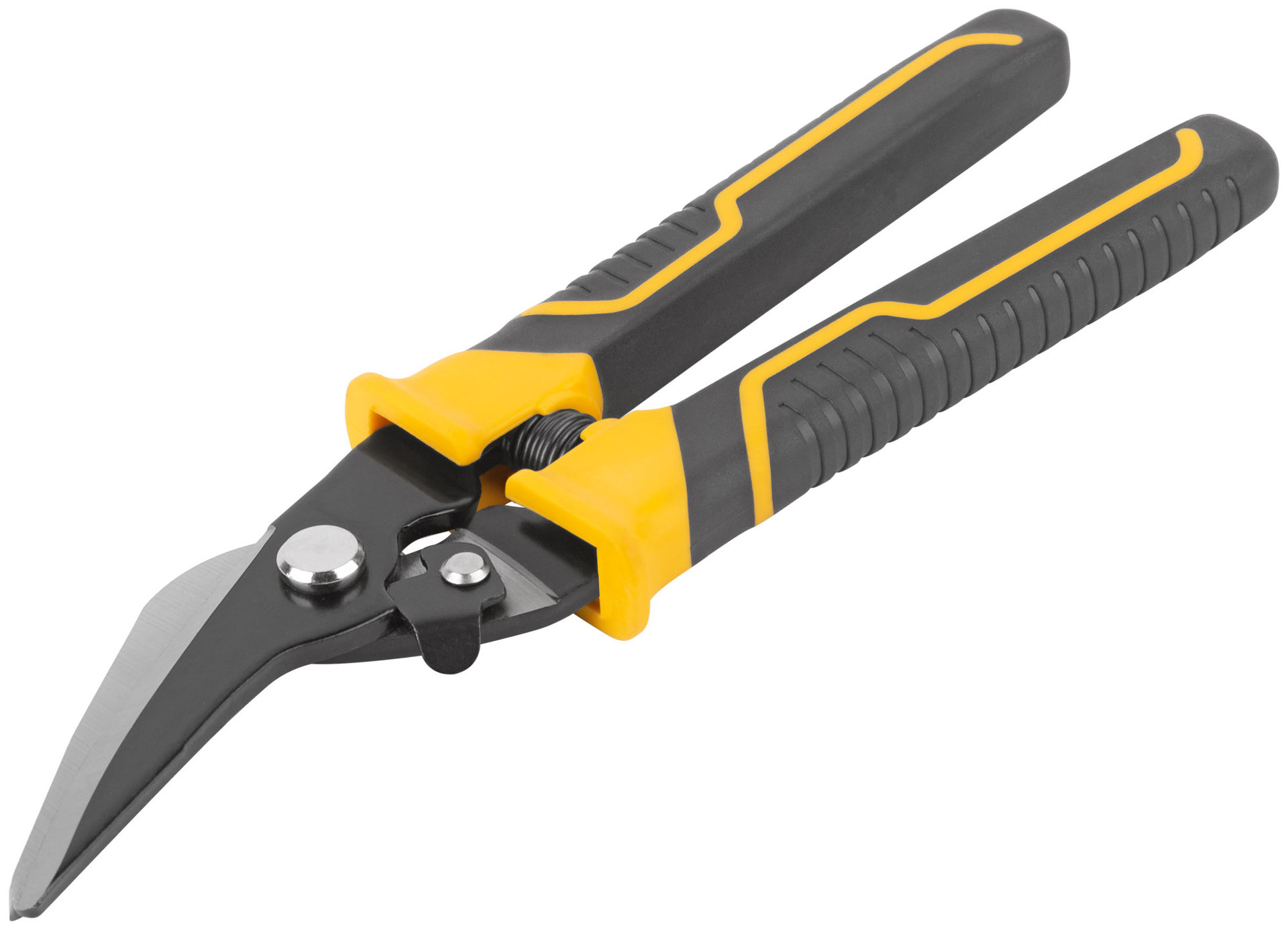 Ножницы по металлу, усиленная пружина, левые 225 мм (41440)