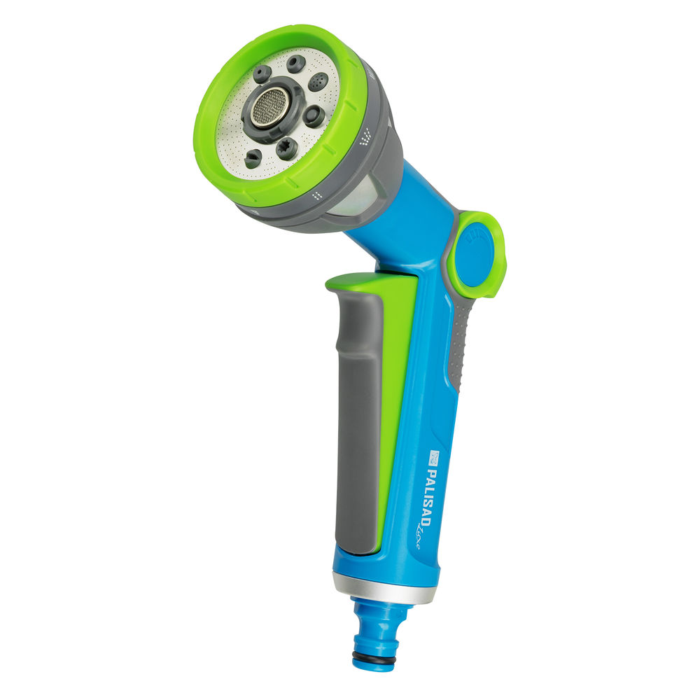 Пистолет-распылитель, 8 режимов, регулируемый, металлический, с курком, LUXE Palisad (65800)