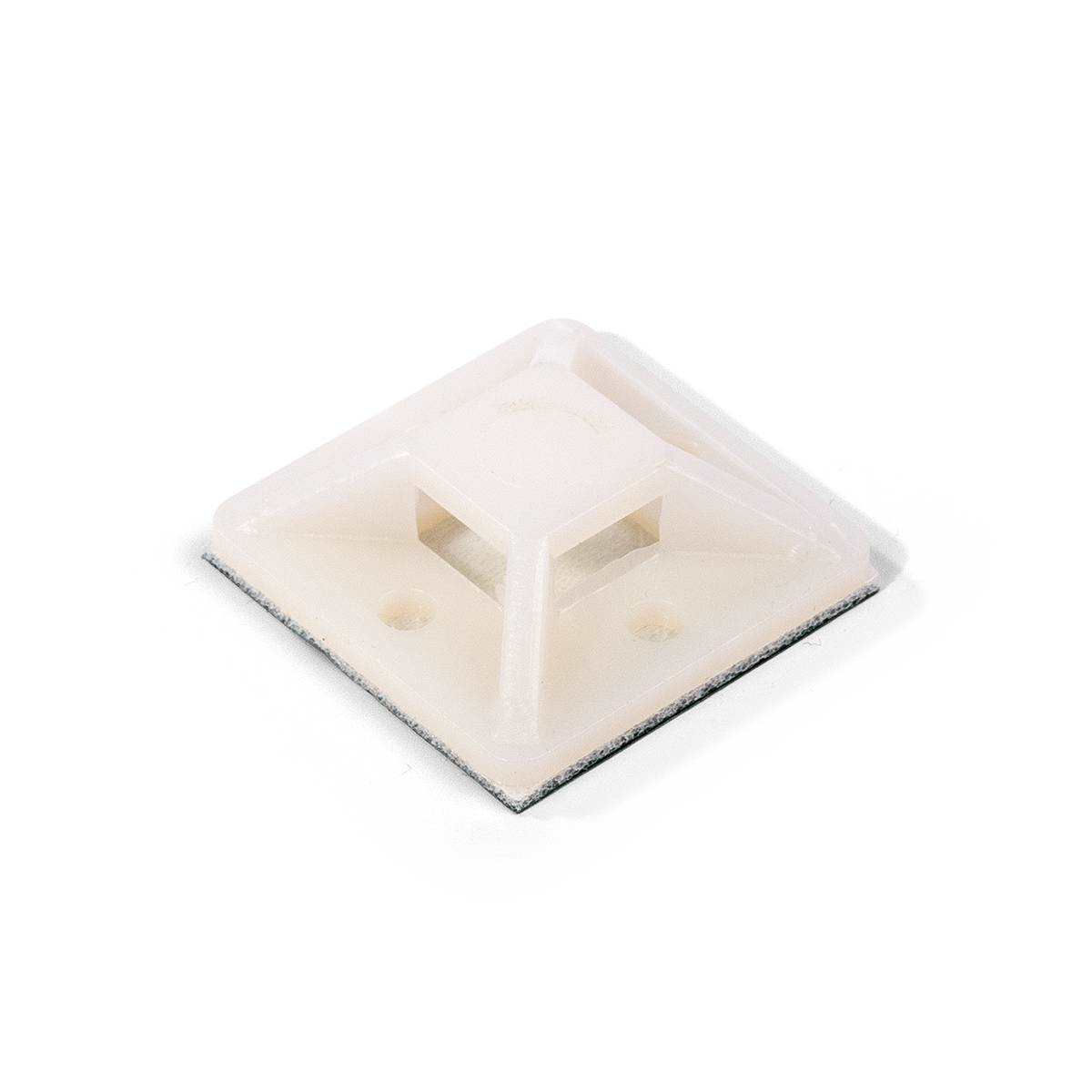 Площадка самоклеящаяся ПМС 25х25 (бел) (100шт) (Fortisflex) (49445)