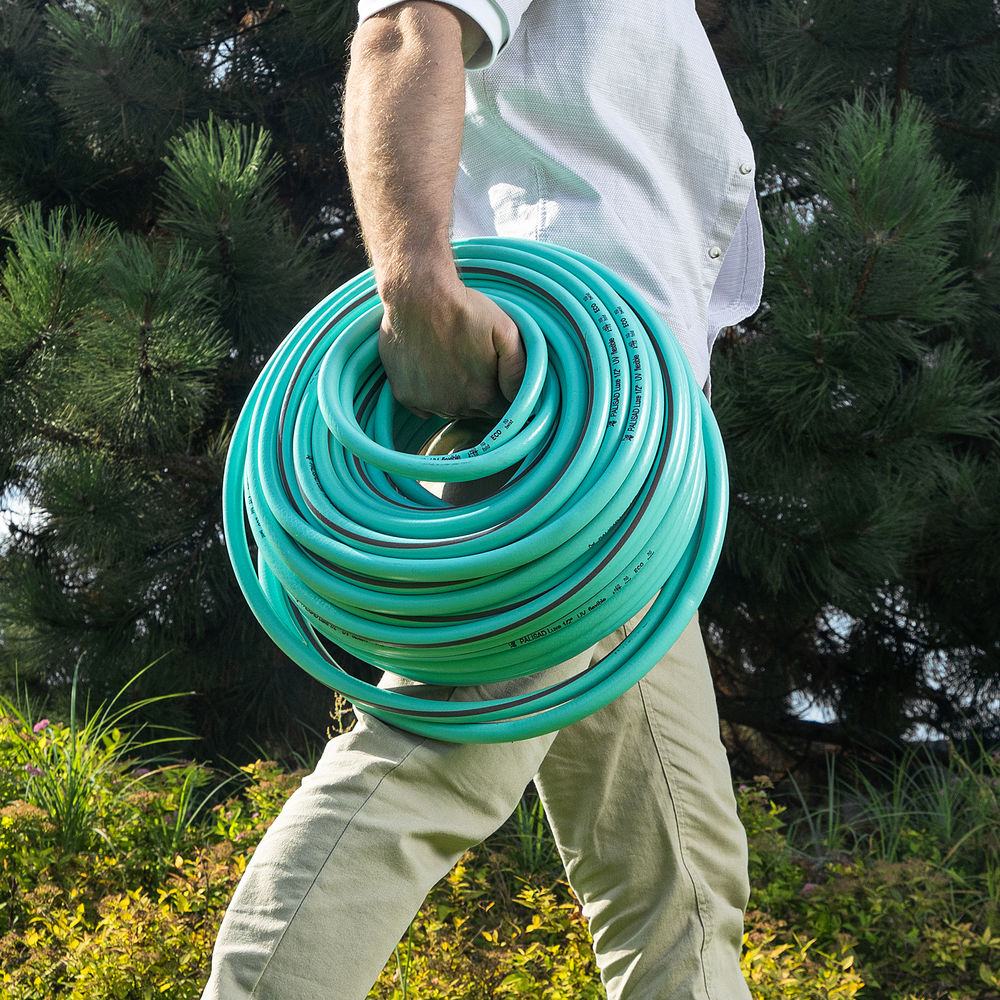 Шланг 4 слойный поливочный 1/2, 50 м Мята, LUXE Palisad (67663)