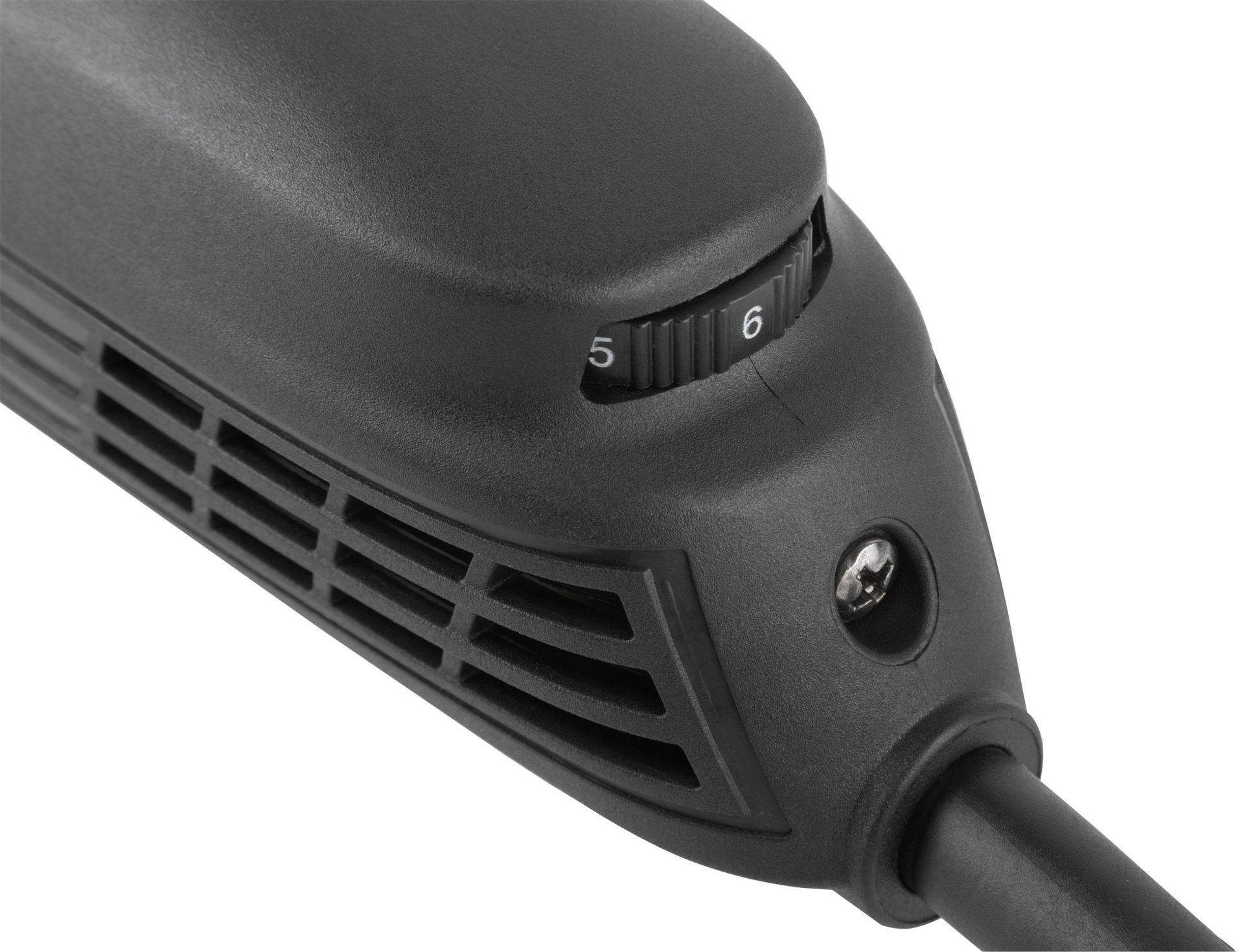 Шлифмашина угловая 1200 Вт; 0-10800 об/мин; КлК 125 мм; 2,1 кг; армир. ротор; мал.; рез. накл.; коробка (80318)