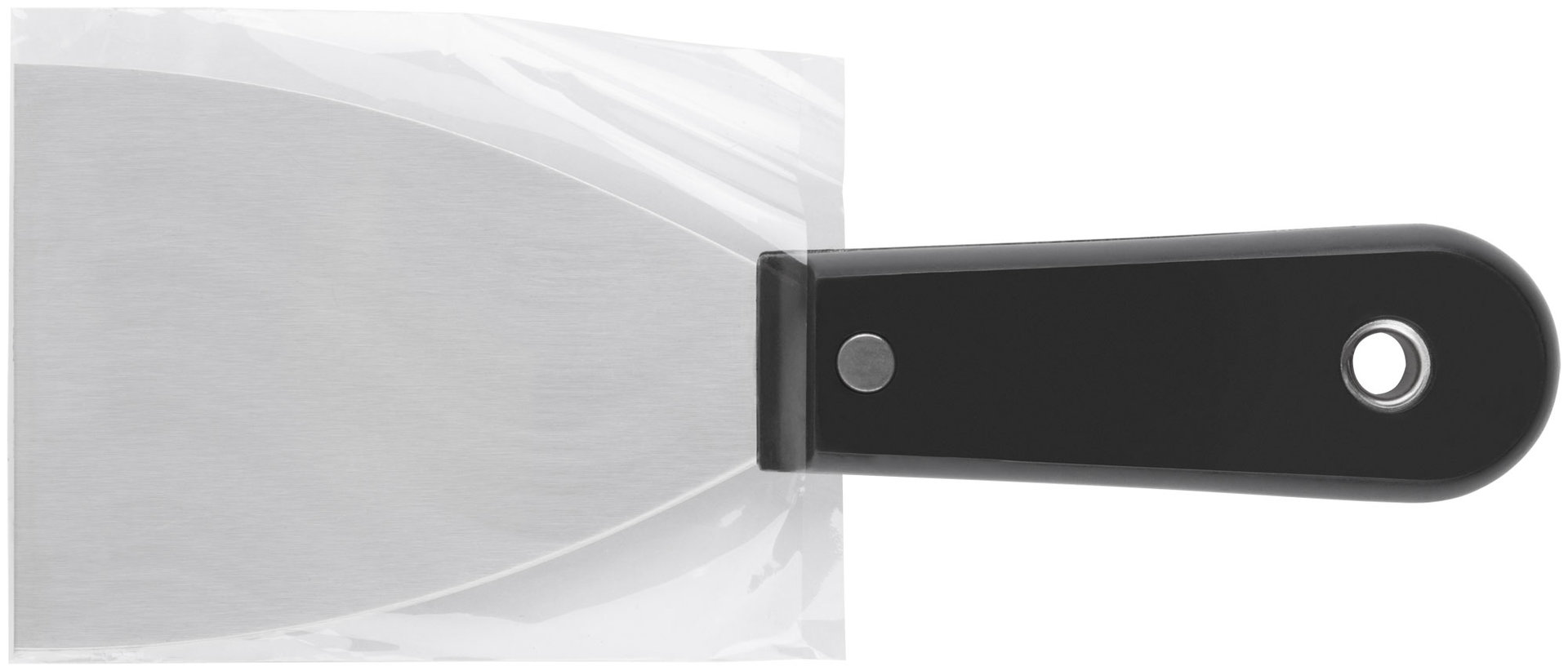 Шпатель с пластиковой ручкой полированный 3 (75 мм) (06280)