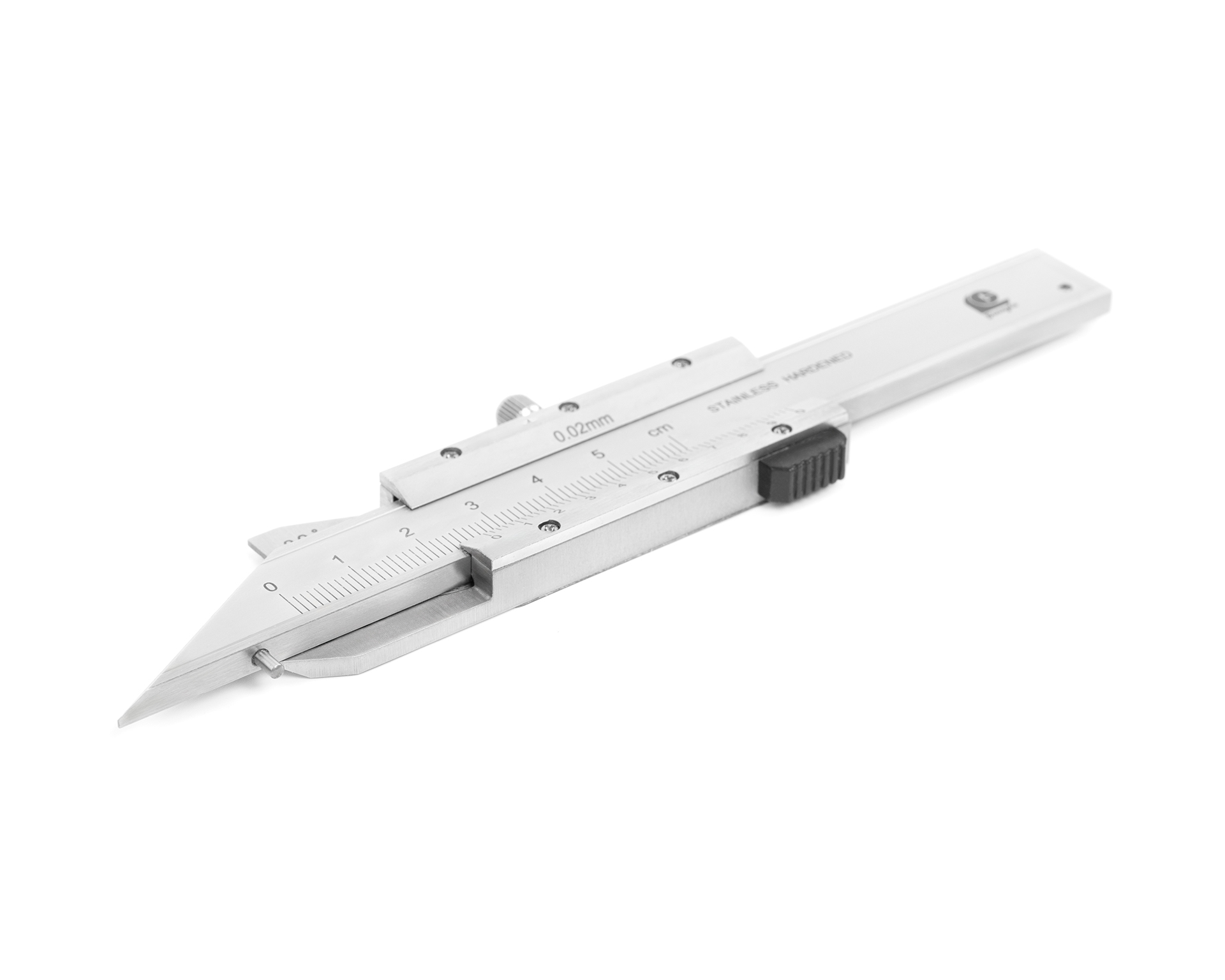 Штангенциркуль нониусный 0-8 30° 0,02 для замера фасок 149-220-1 Guanglu